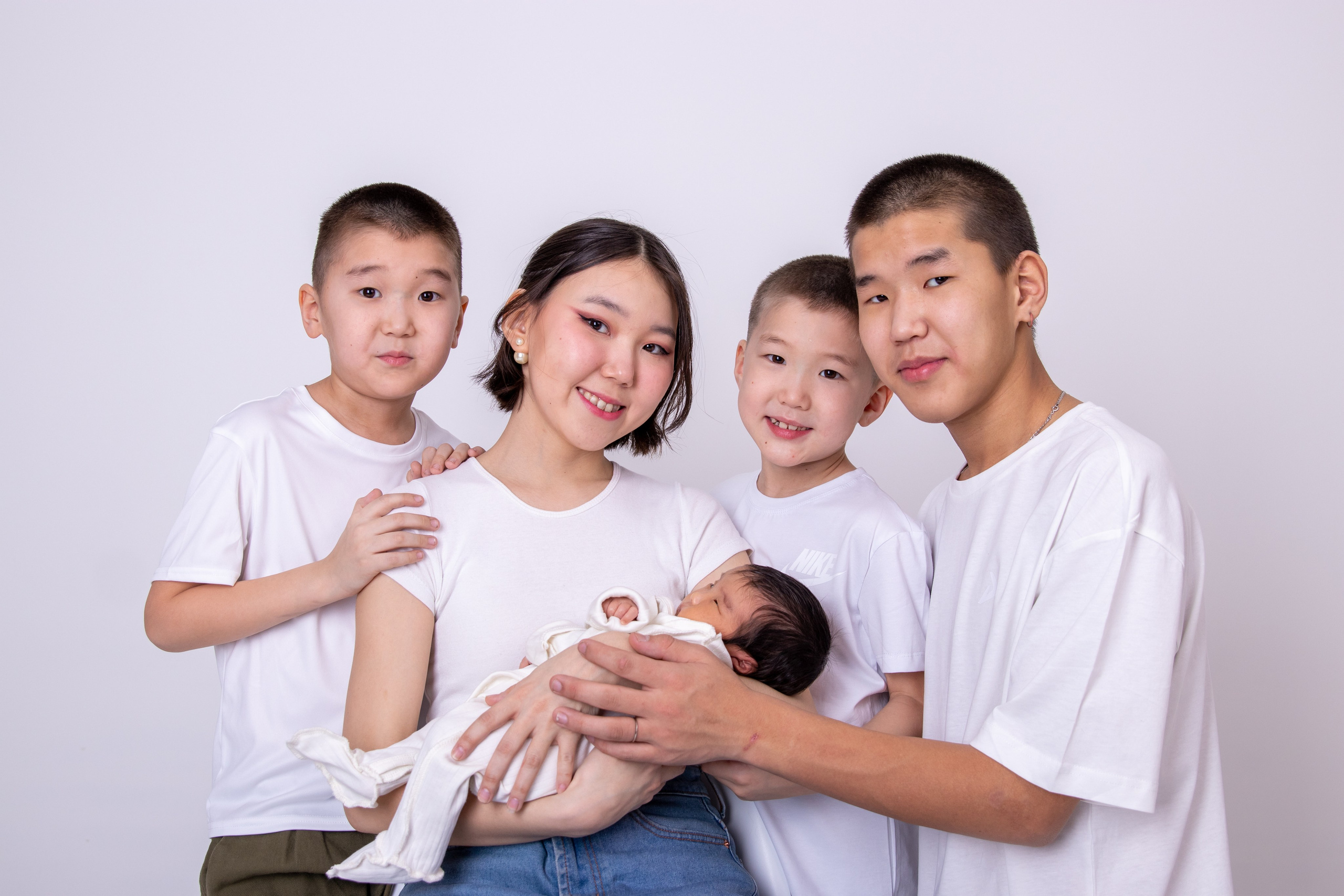 Семейная фотосессия. Ньургуйаана Тарагаева. Детский и семейный фотограф в Якутске