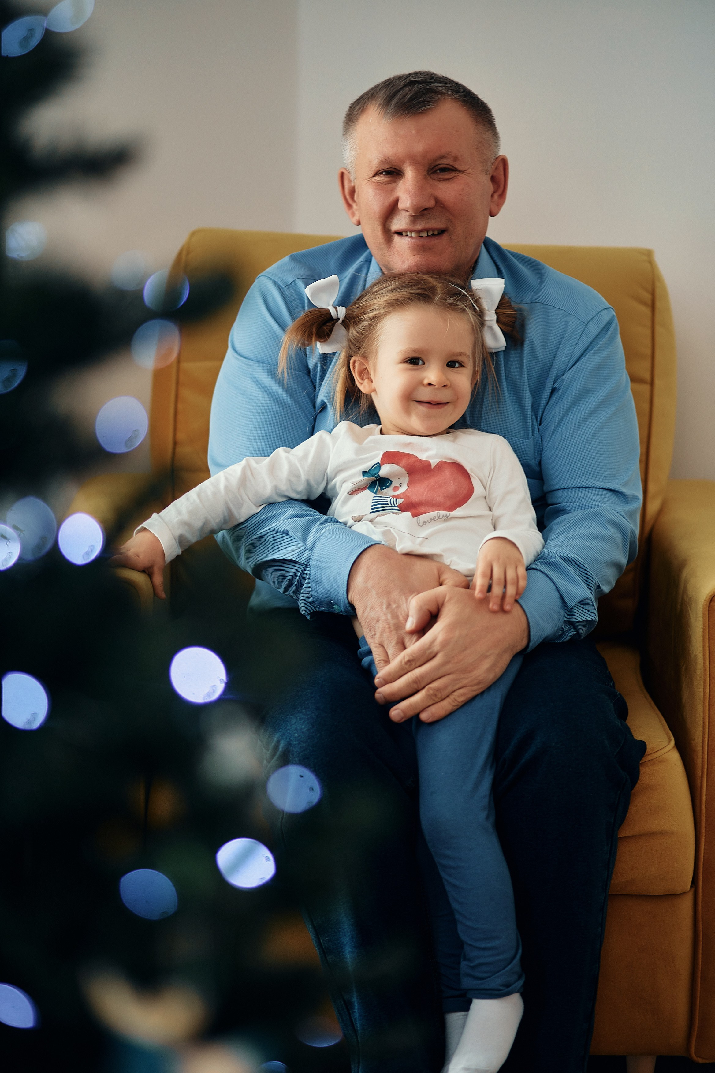 Домашняя новогодняя фотосессия. Семейный и репортажной фотограф в Красноярске и Москве Виктор Бабинцев