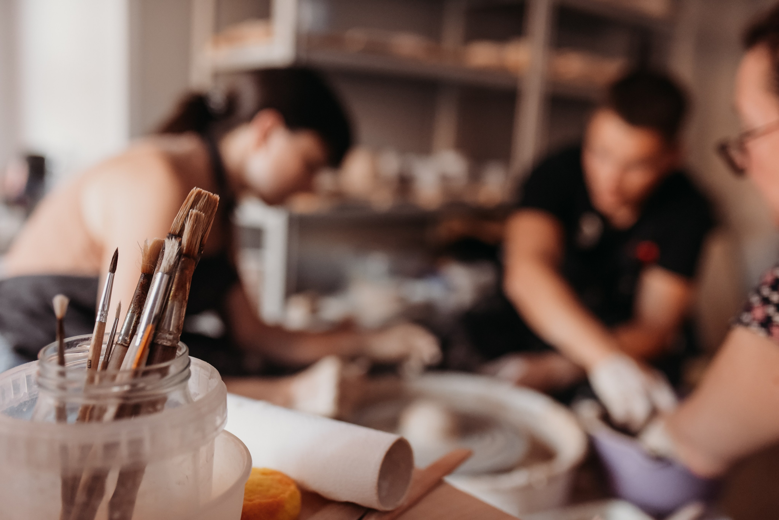 Love Story в гончарной мастерской. Семейный фотограф Олеся Батурина Рязань