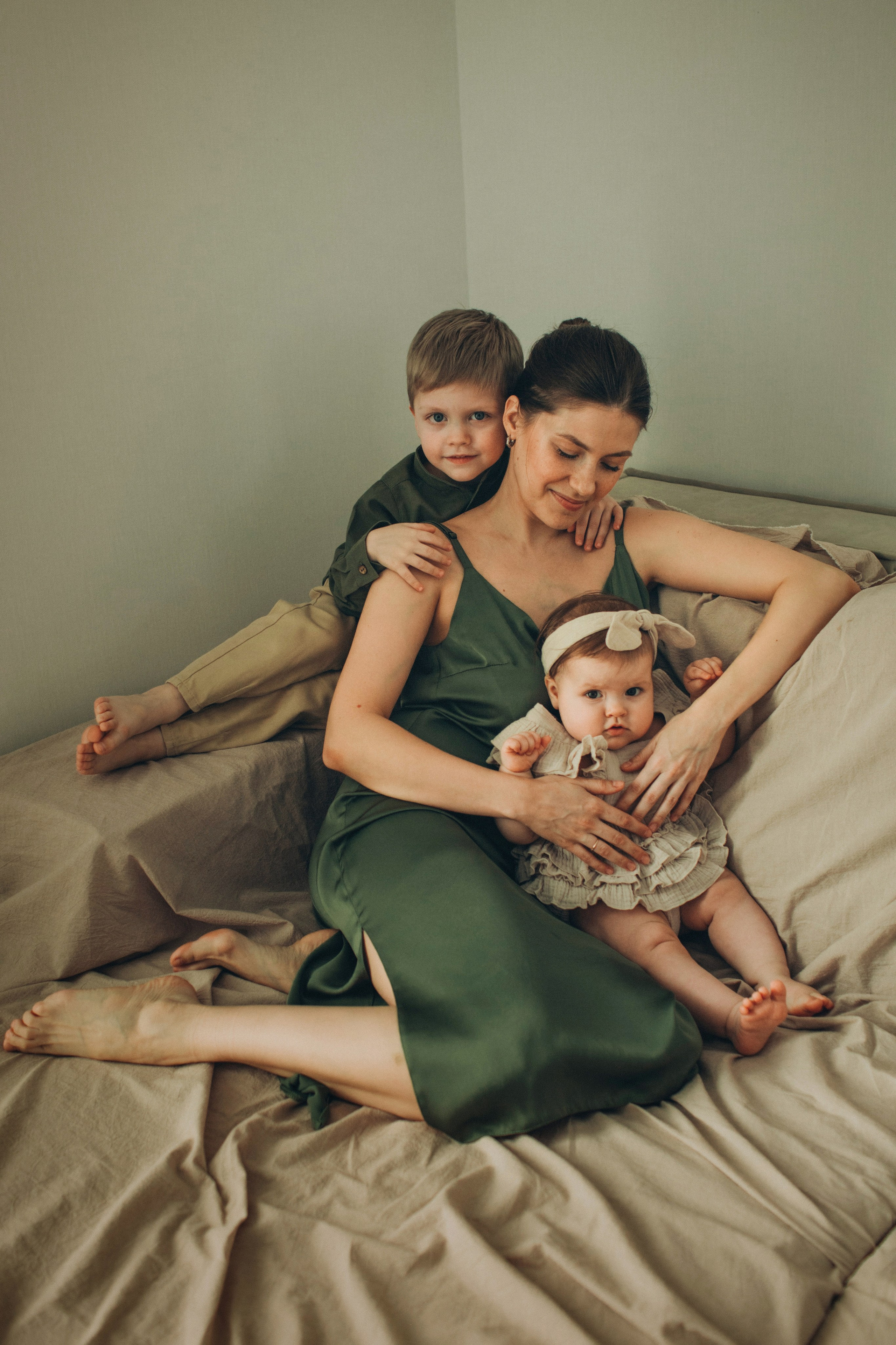 Кира, Арсений, Юля, Антон. Семейный фотограф Томск