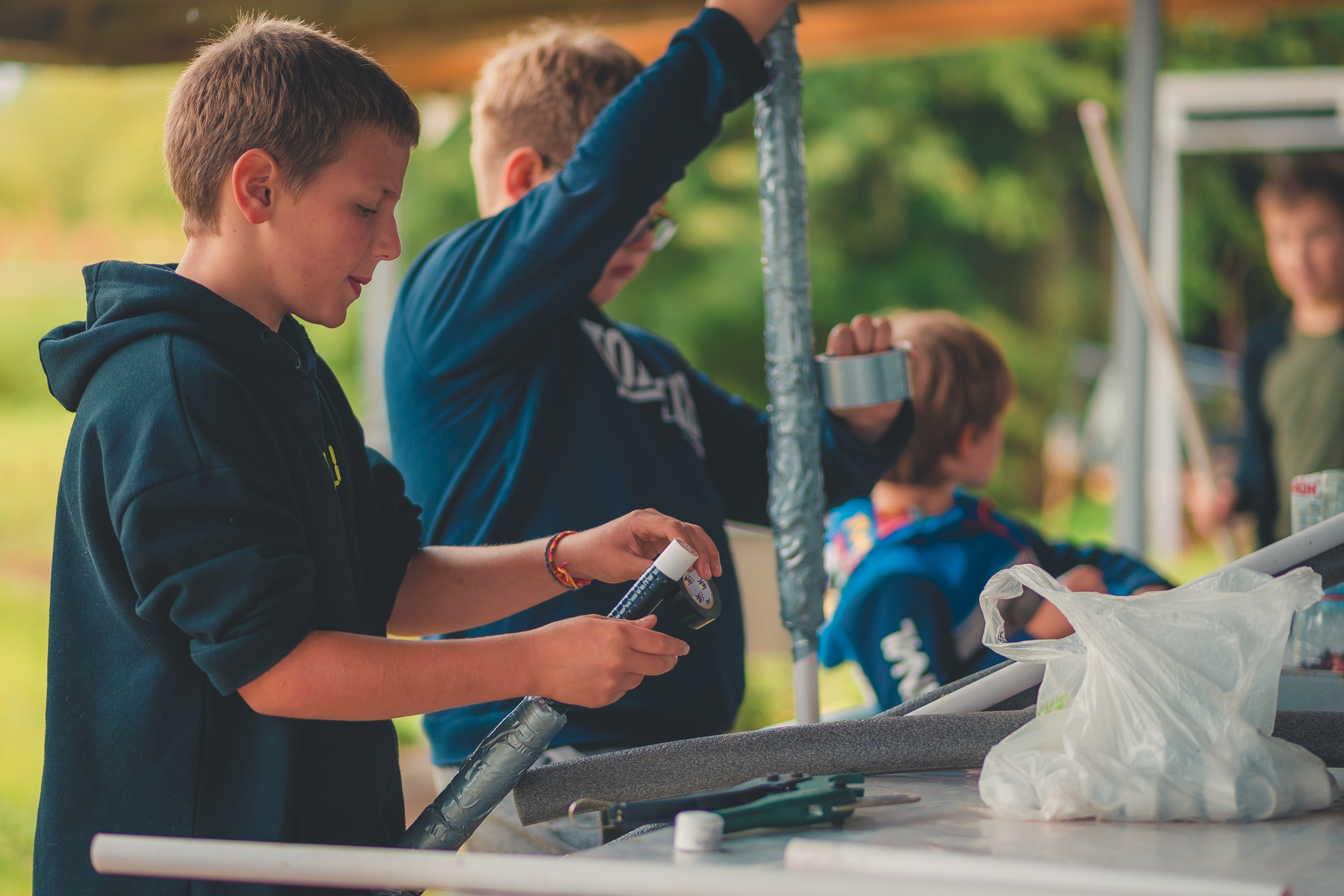 Детский лагерь — 6 смена 2023 год. Иван Кубик — фотограф и видеограф