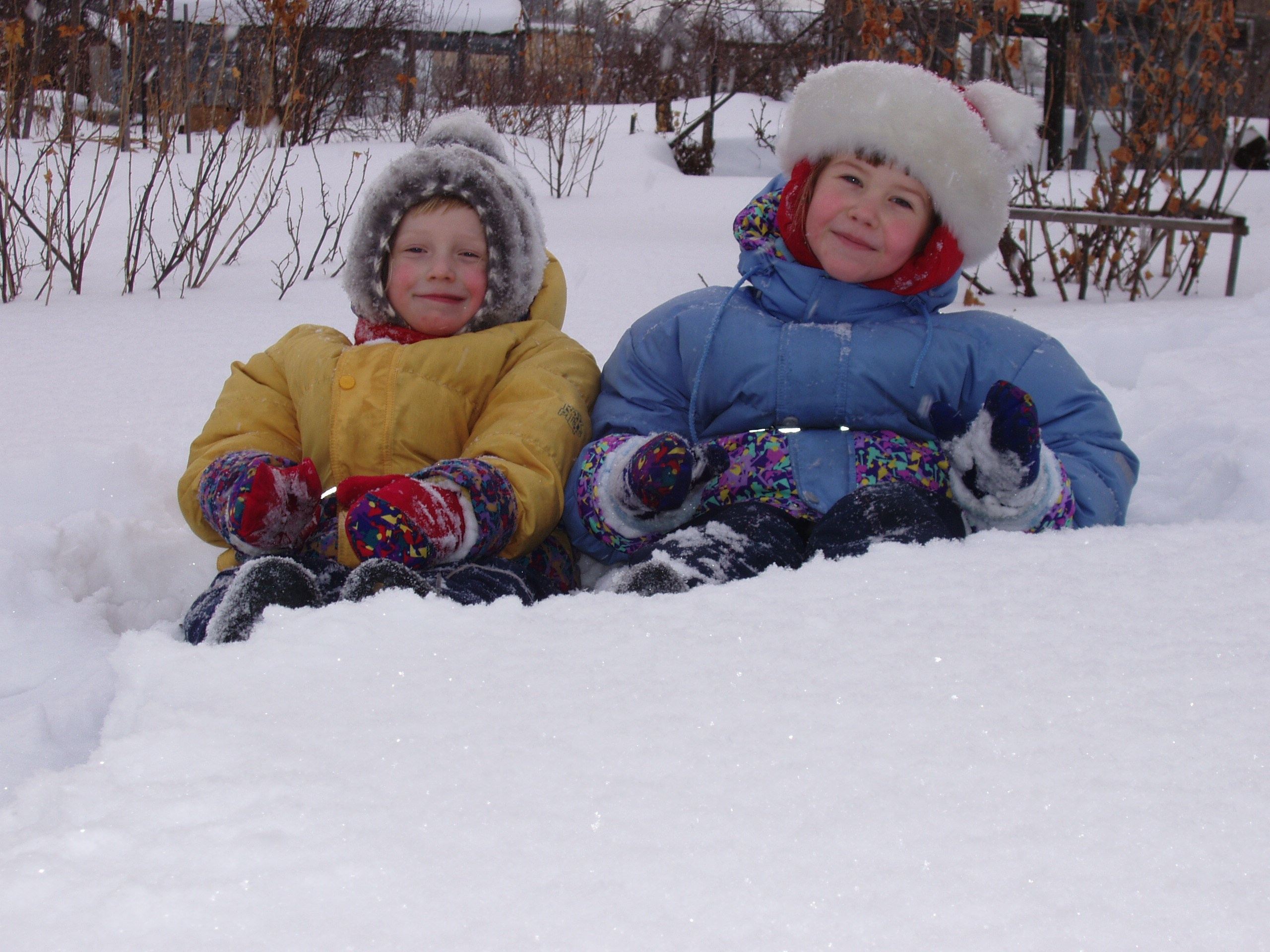 У Шостак на даче 16.01.2005. Семейный, Свадебный фотограф СПБ Питер— Романова Екатерина