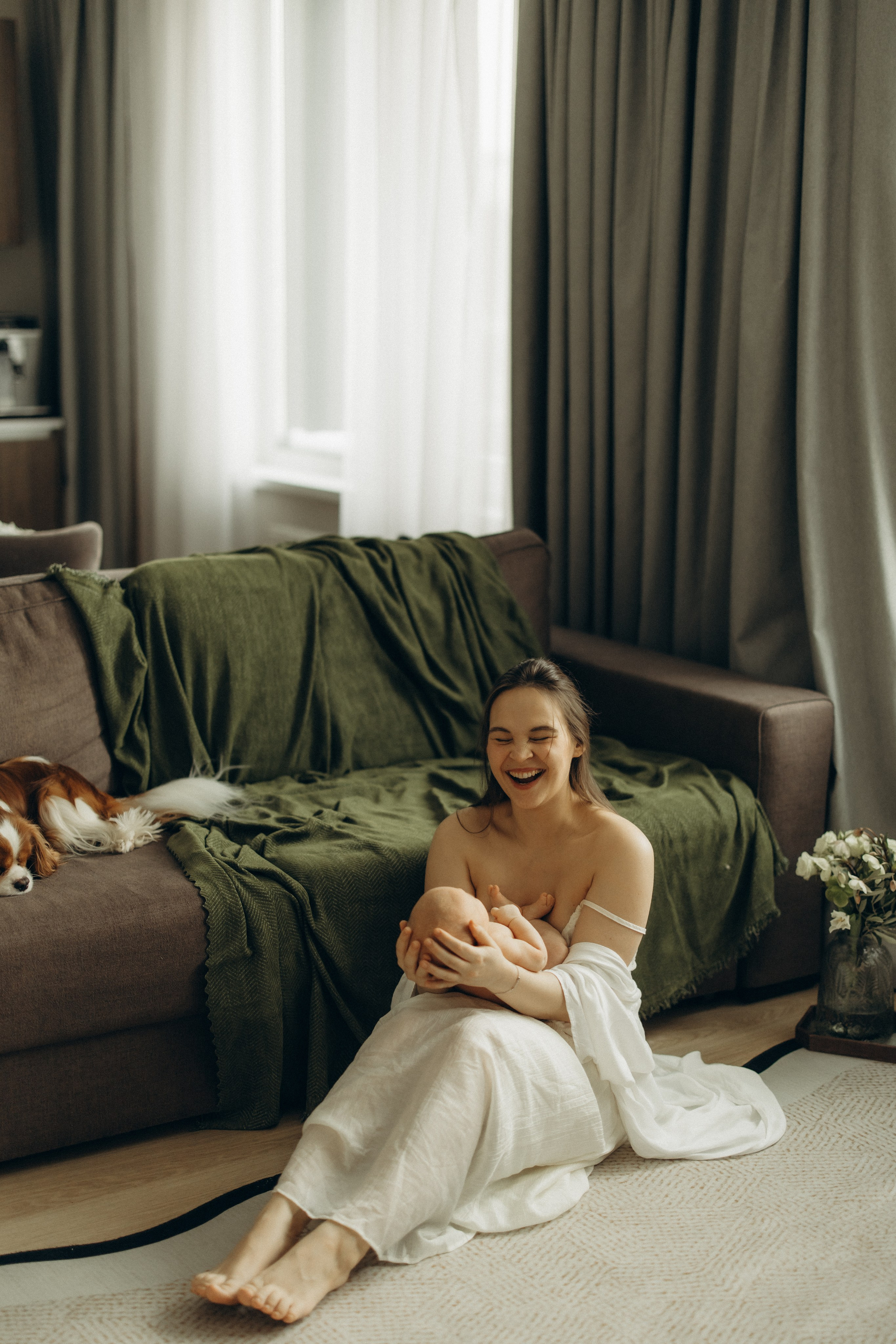 Аня, Ефим, Лимон. Семейный фотограф Оля Гладченко