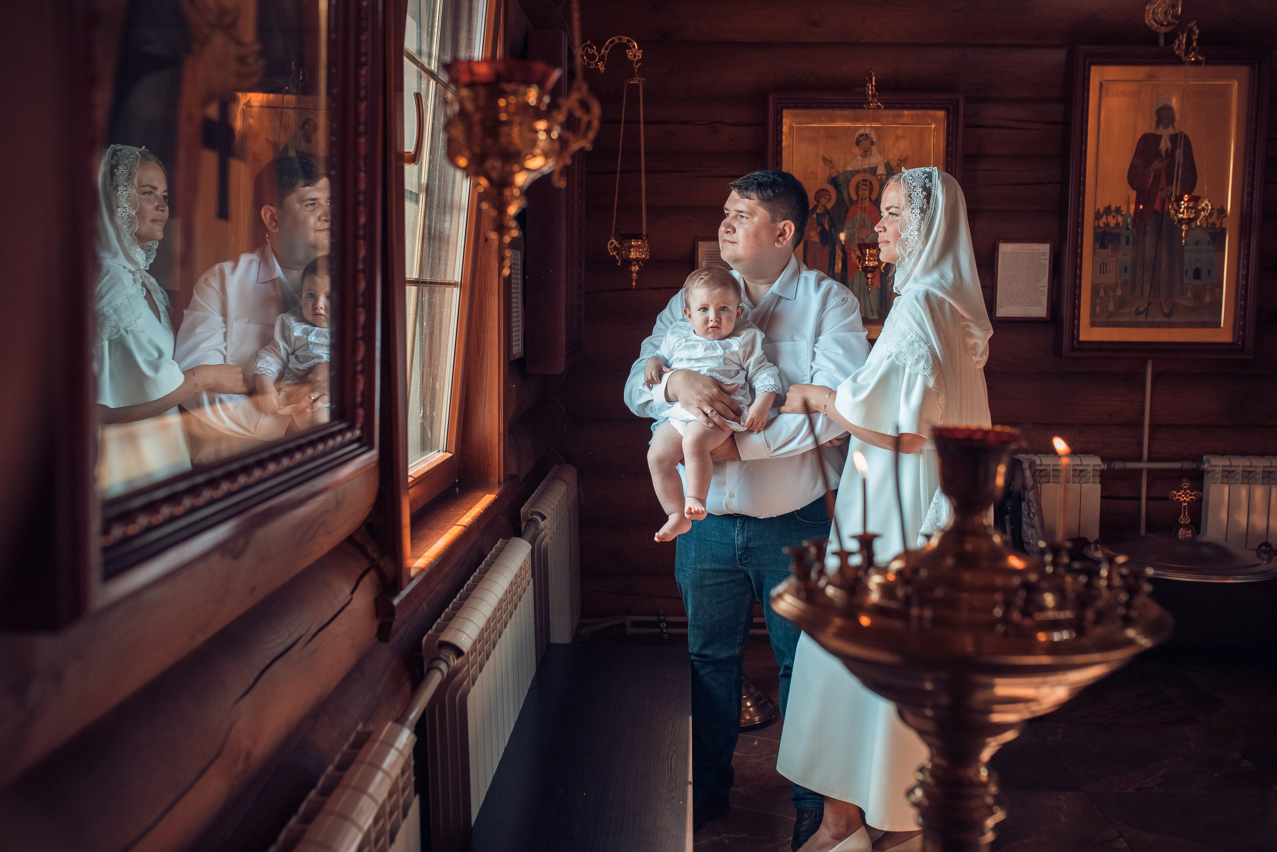 Крещение Леонида. Екатерина Крапивина фотограф церковных Таинств в Нижний Новгороде