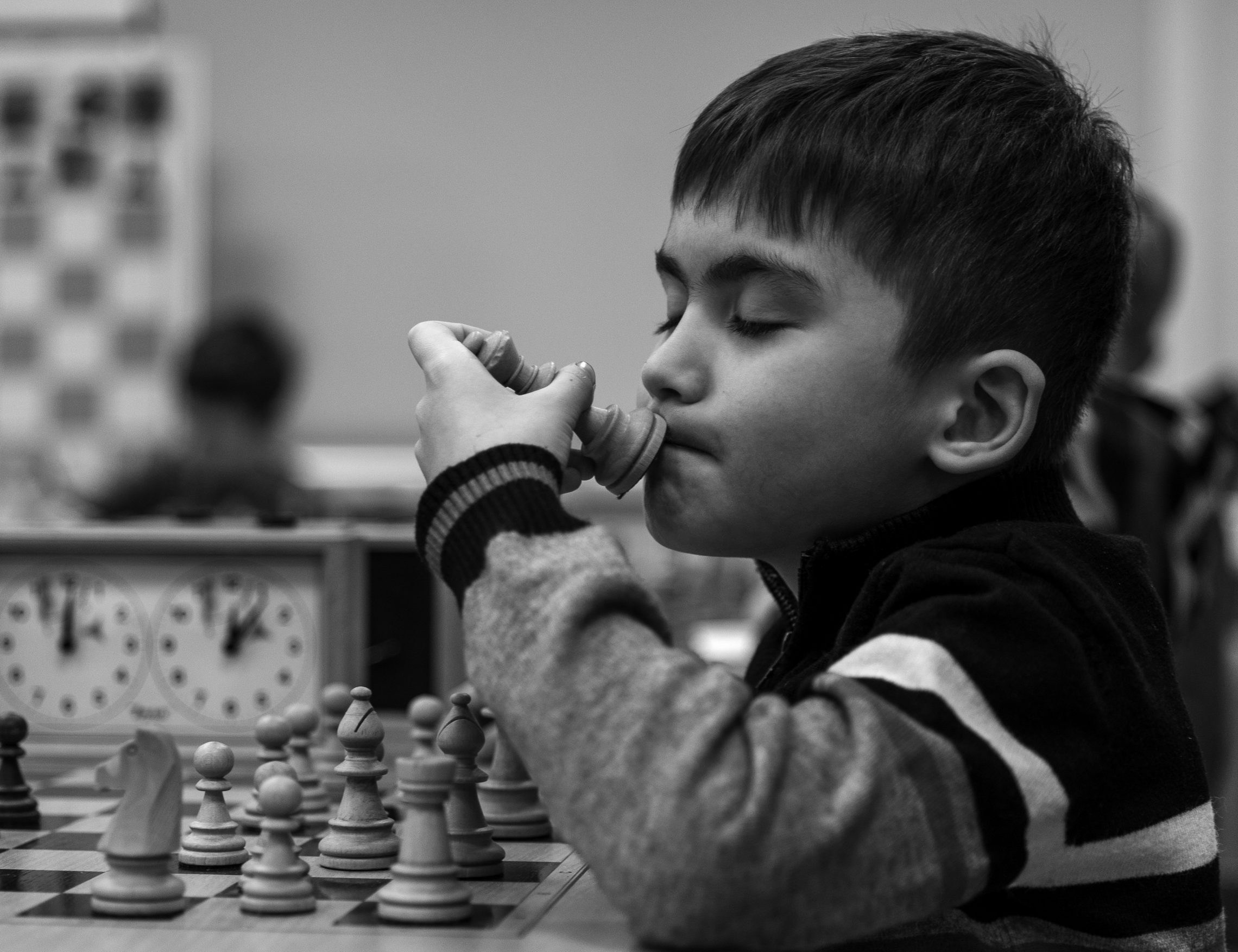 Сеанс одновременной игры. Фотограф в Самаре Максим Калинин
