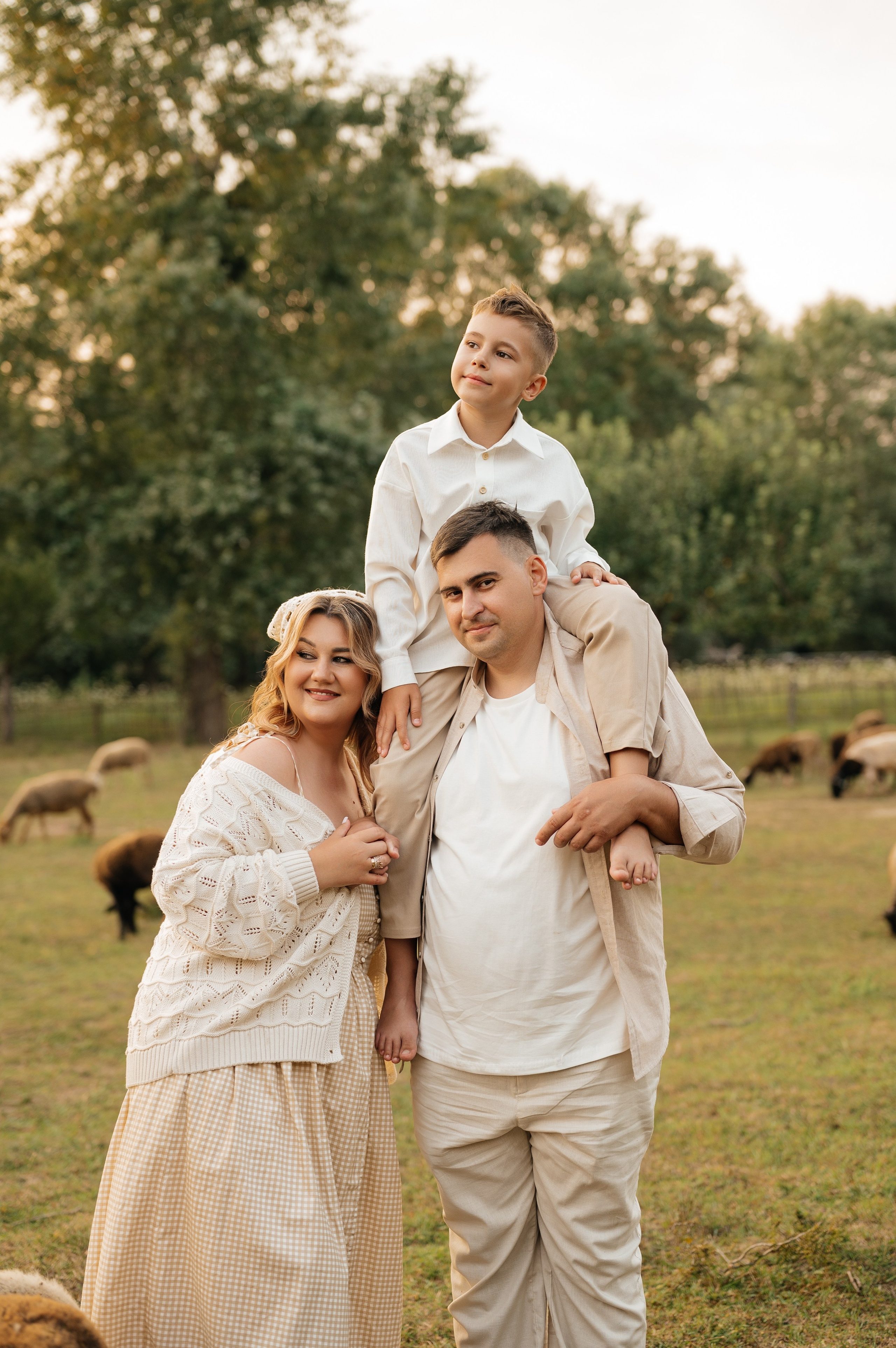 Семейная фотосессия на ферме. Свадебный и семейный фотограф в Краснодаре Алина Мельник