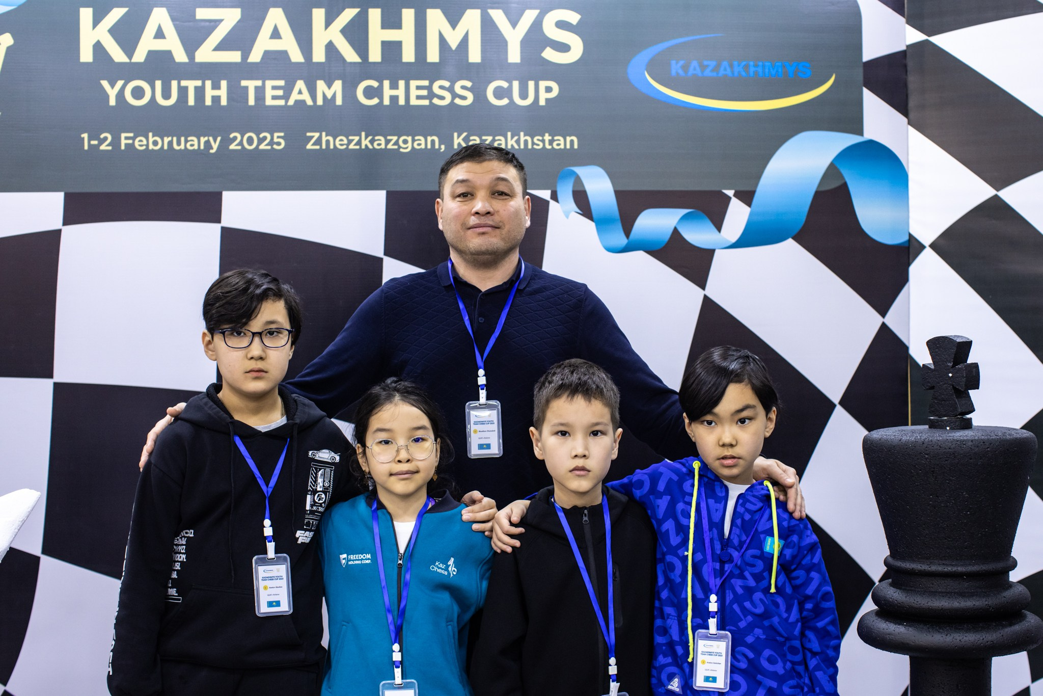 2025.02.02 KAZAKHMYS Youth Team Chess CUP 2025 — Day2_Teams. Фотограф Анна Штурман (репортажная съёмка любых событий и мероприятий) Anna Shtourman photographer