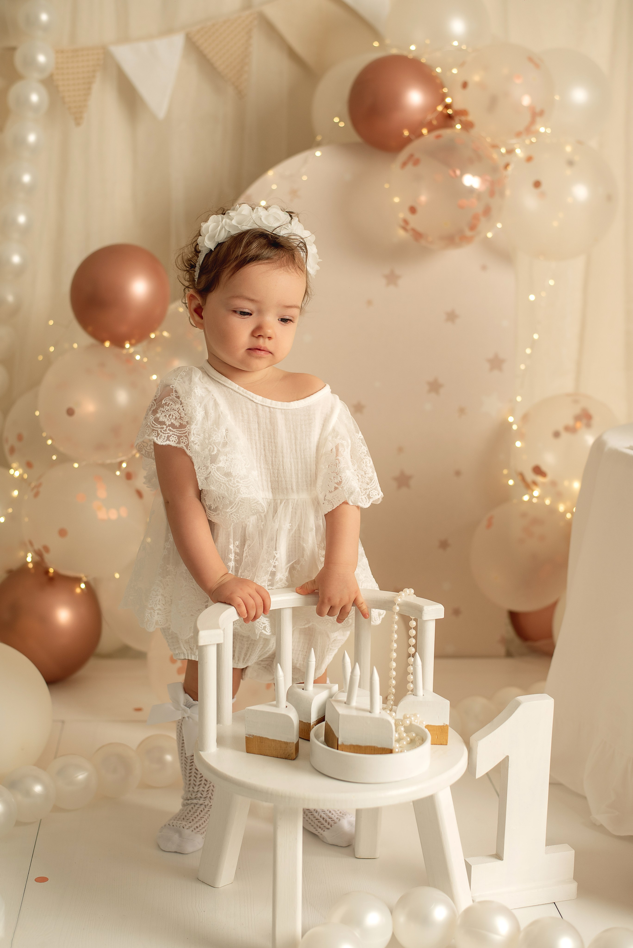 Леночка 1 годик. Семейный и детский фотограф Наталья Горда