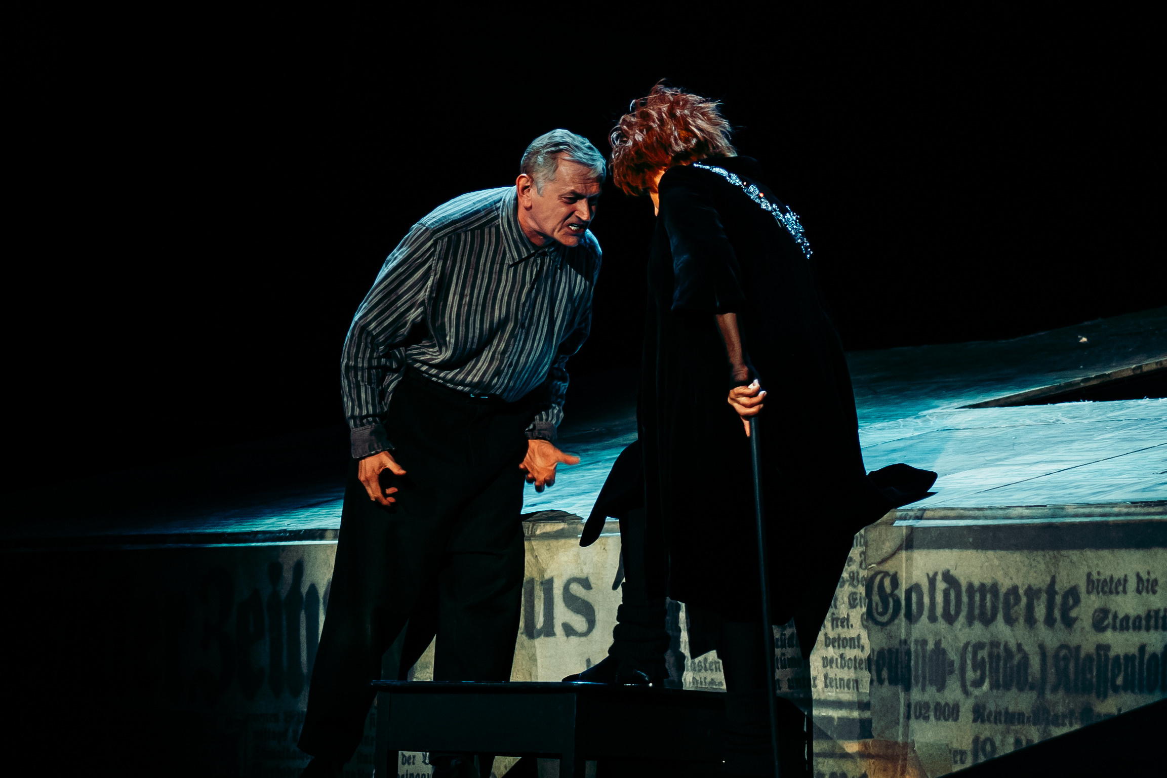 «Визит дамы». Театр Комедии им. Н. П. Акимова. Фотограф в Санкт-Петербурге Батурина Елена