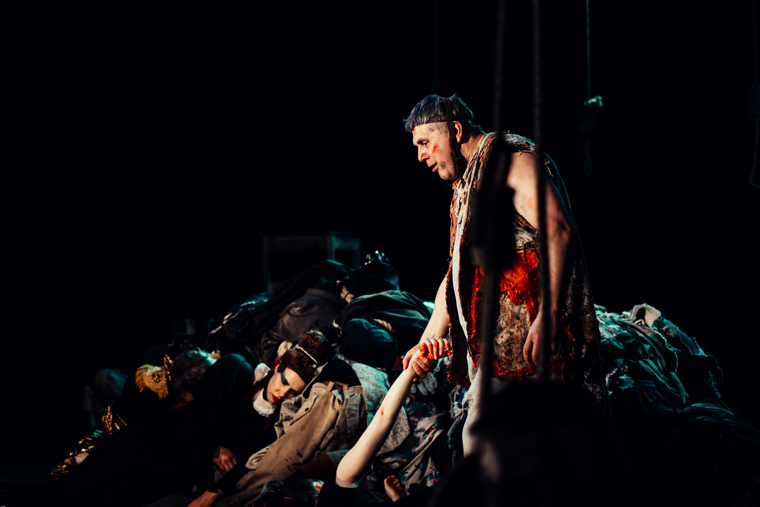 «Король Лир». Небольшой драматический театр Льва Эренбурга. Фотограф в Санкт-Петербурге Батурина Елена