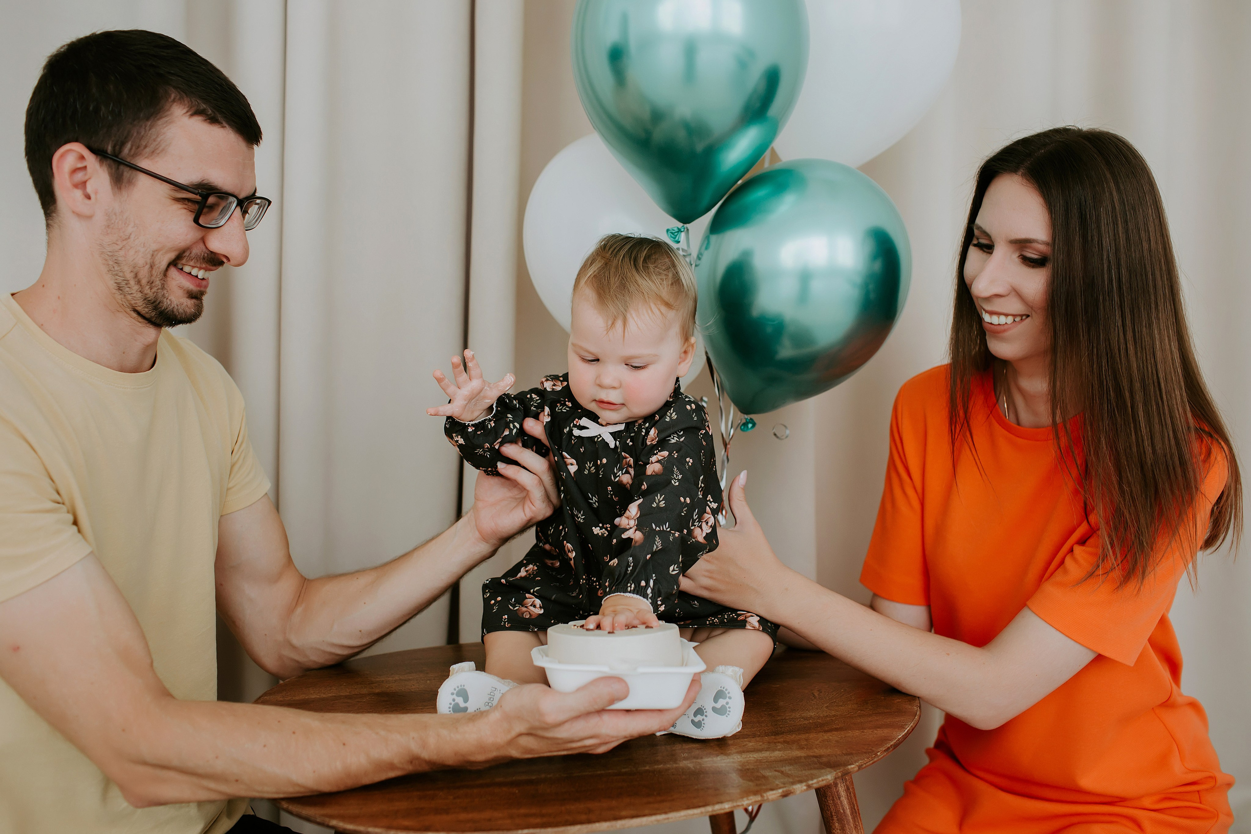 Лизоньке годик. Детский и семейный фотограф в Пензе Лена бешенова