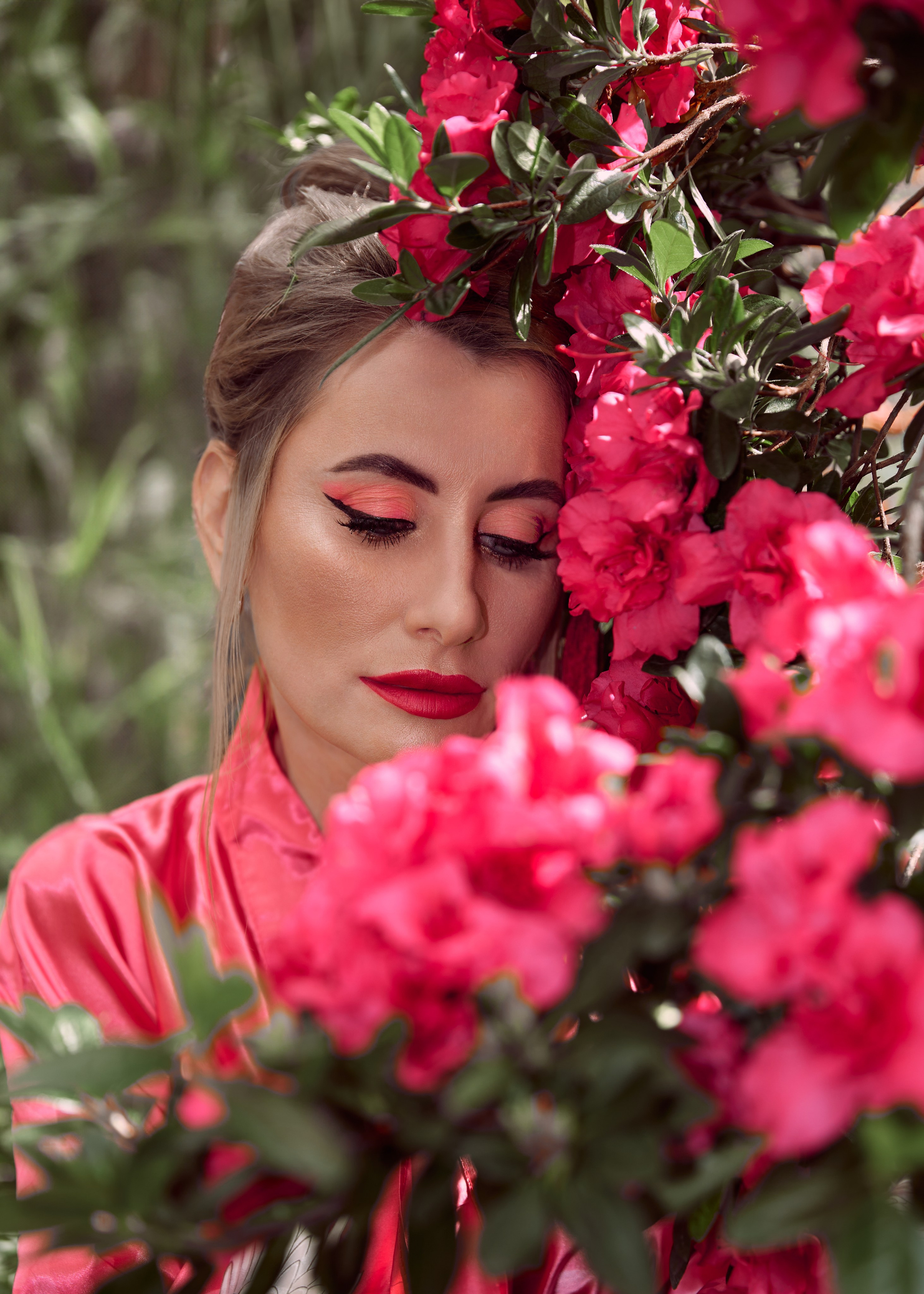 Марина, ботсад. Фотограф женского портрета, беременности и материнства Харькова Елена