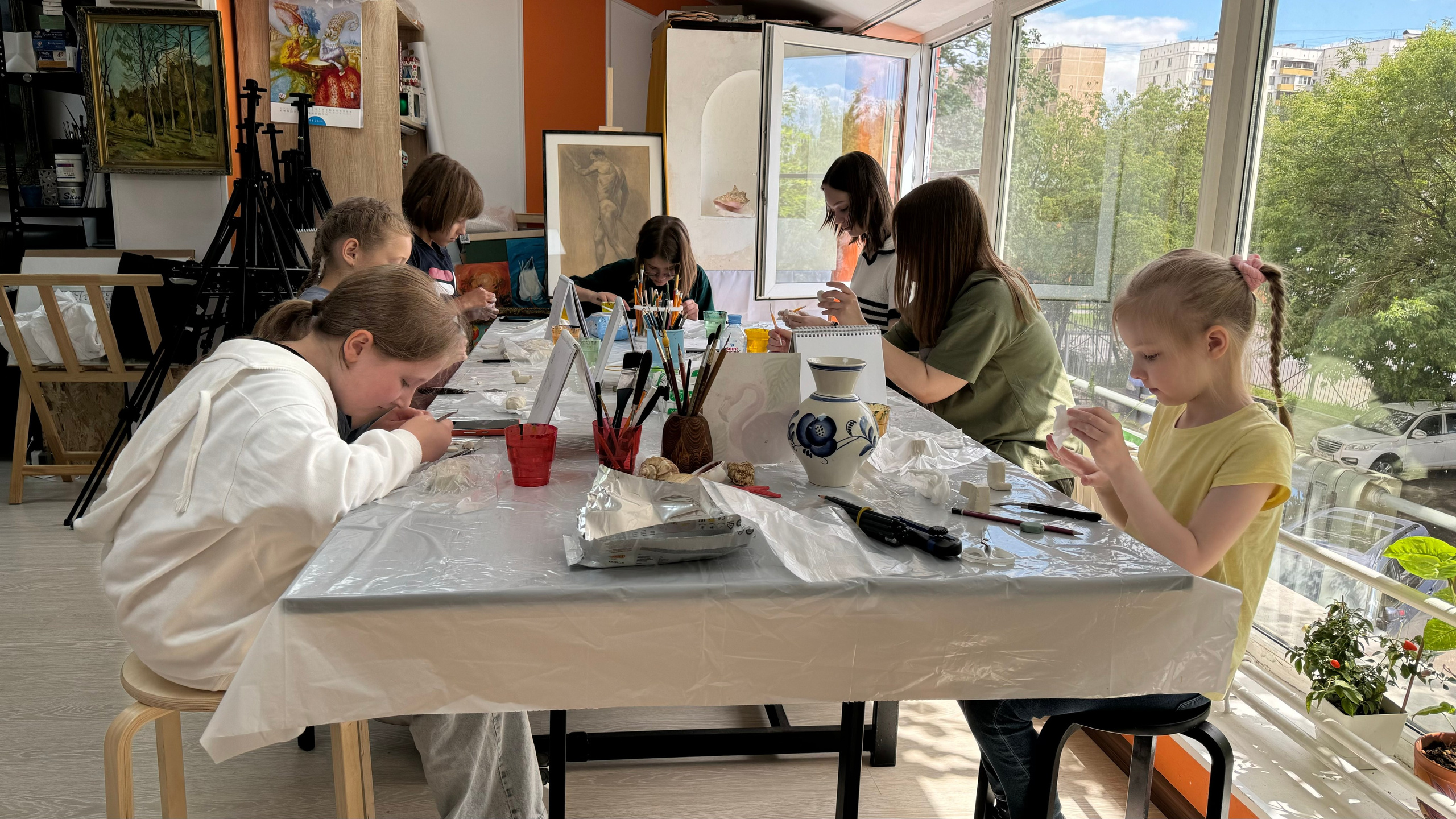 Приглашаем в арт-лагерь в Москве для детей!. Арт-вечеринки и мастер-классы в Москве для взрослых и детей