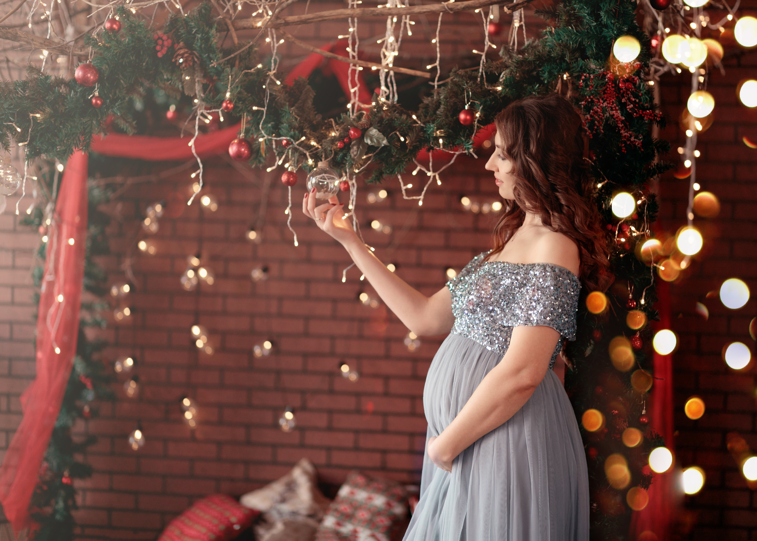 Беременность в Новогодней локации. Свадебные видео