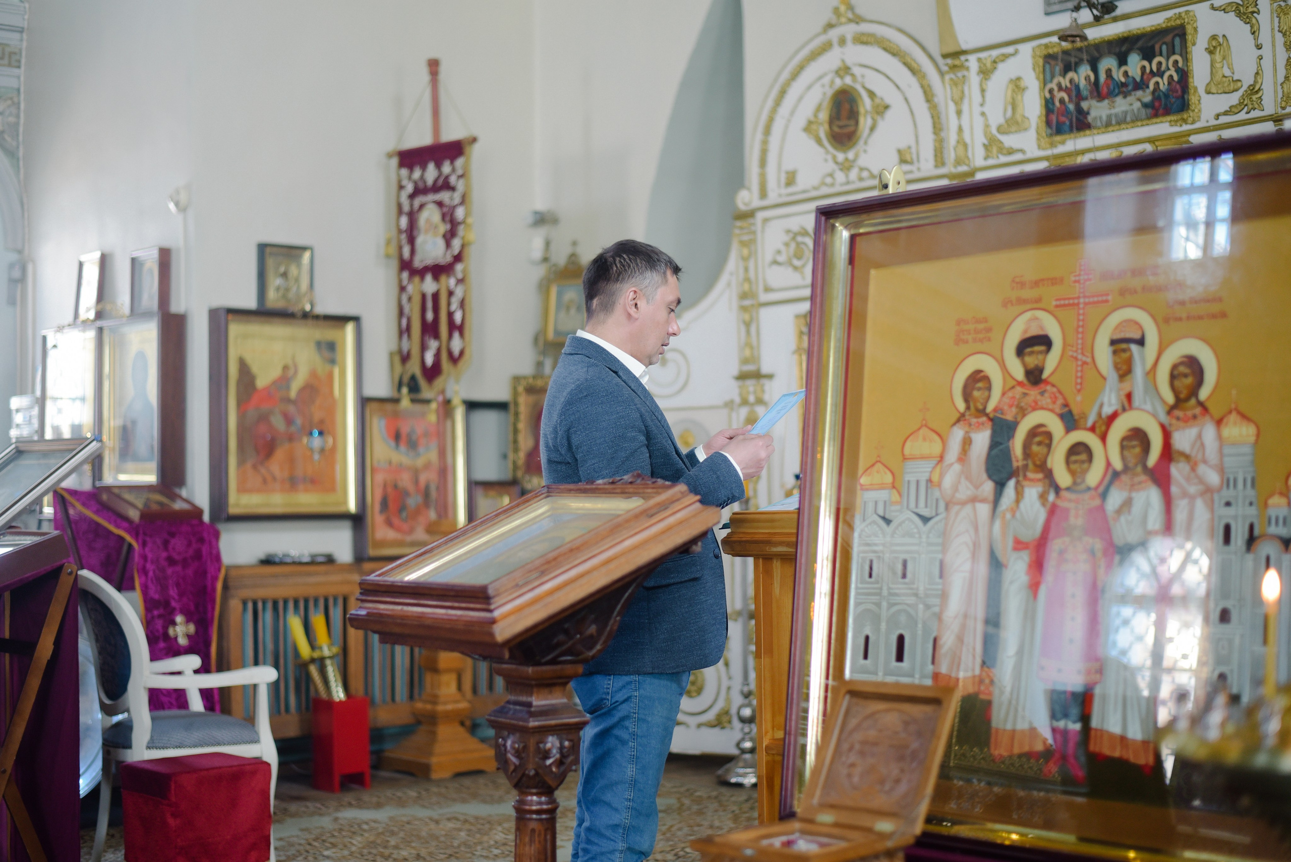 Крещение Алексея. Фотограф Лола Волна, город Москва