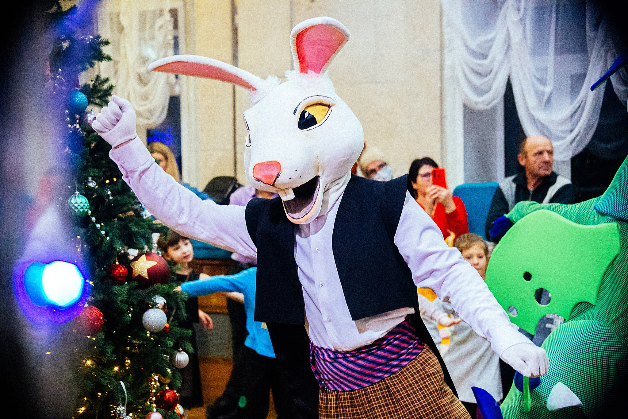 Ёлка в кукольном театре. Детский и семейный фотограф, фотограф мероприятий Нижний Новгород