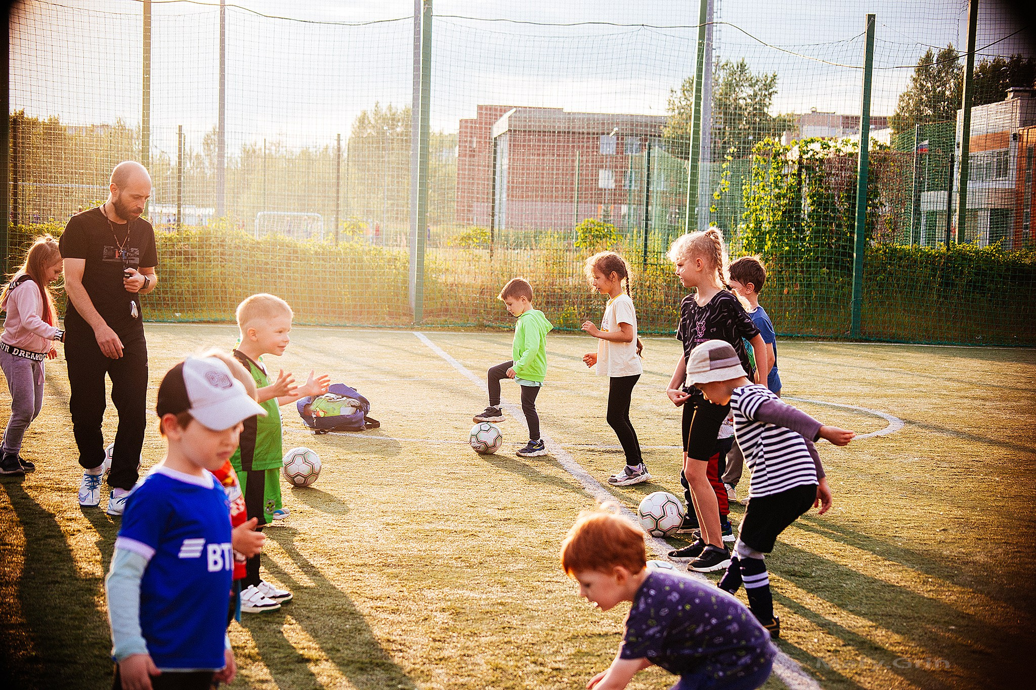 Детский футбол. Тренировка. Детский и семейный фотограф, фотограф мероприятий Нижний Новгород
