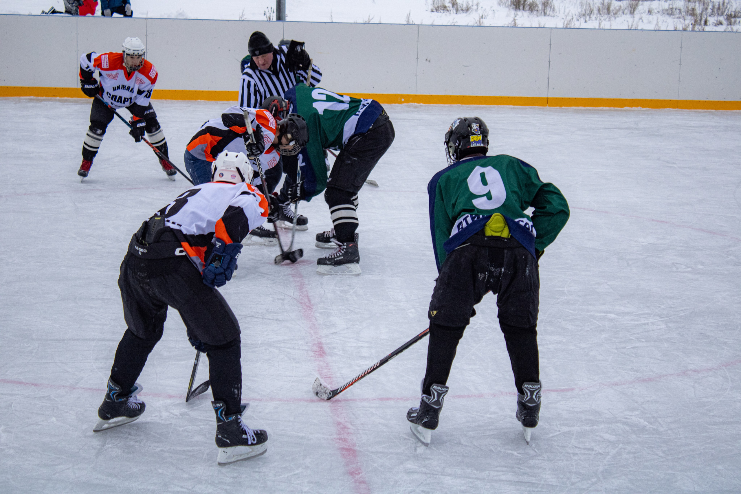 Хоккей г.п Атиг-г.Нижние Серги