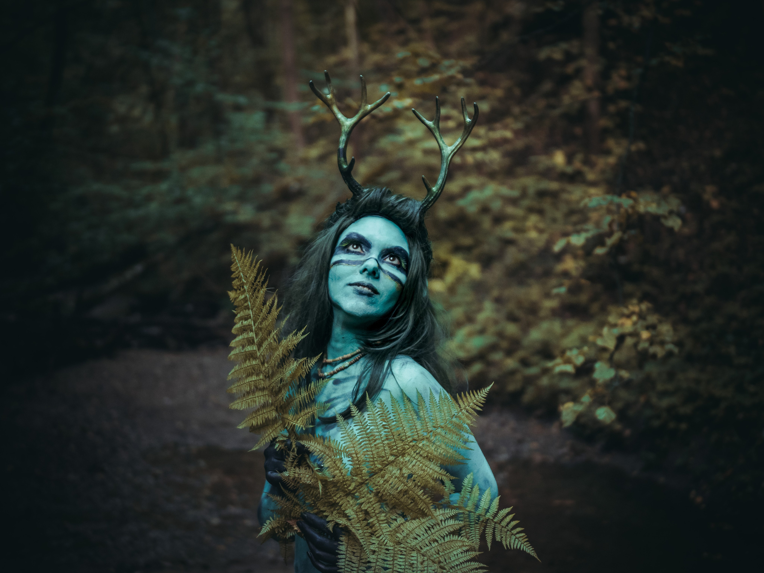 Лесной дух. Творческие сьемки