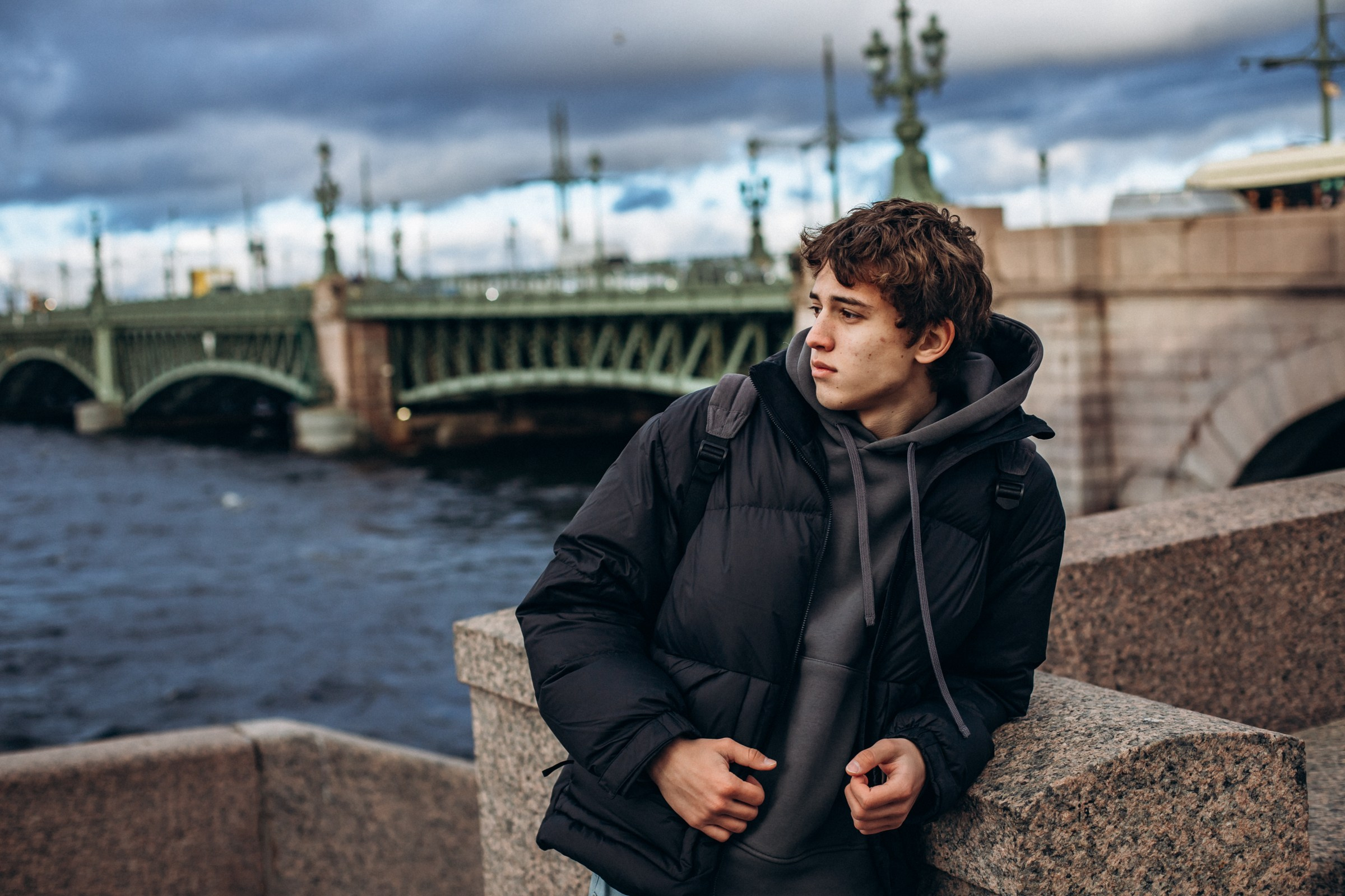 Селим в октябре. Фотопрогулка в Петербурге. Индивидуальный и семейный фотограф в Санкт-Петербурге