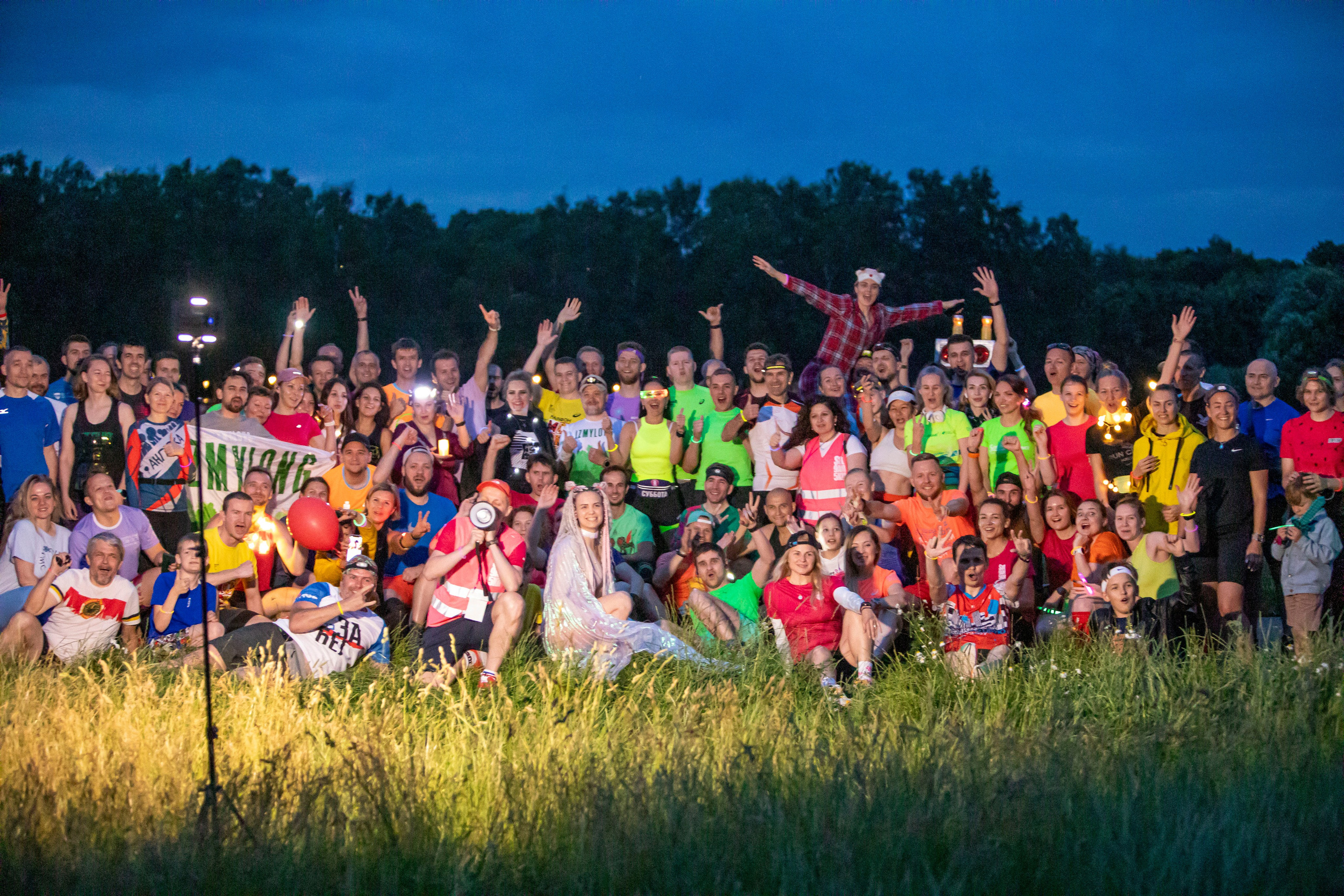 S95 Кусково, ночная тема, 2 июля 2023 г. Фотограф Сергей Ловкий