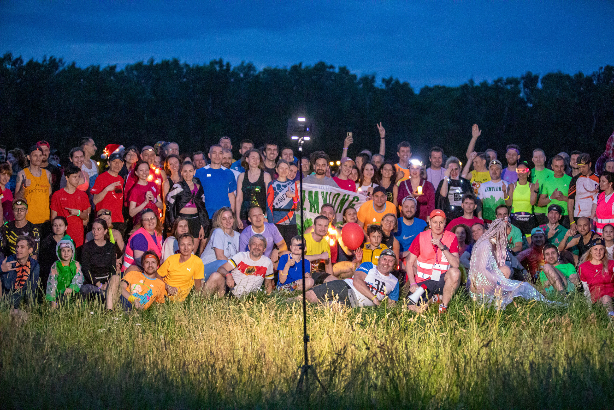 S95 Кусково, ночная тема, 2 июля 2023 г. Фотограф Сергей Ловкий