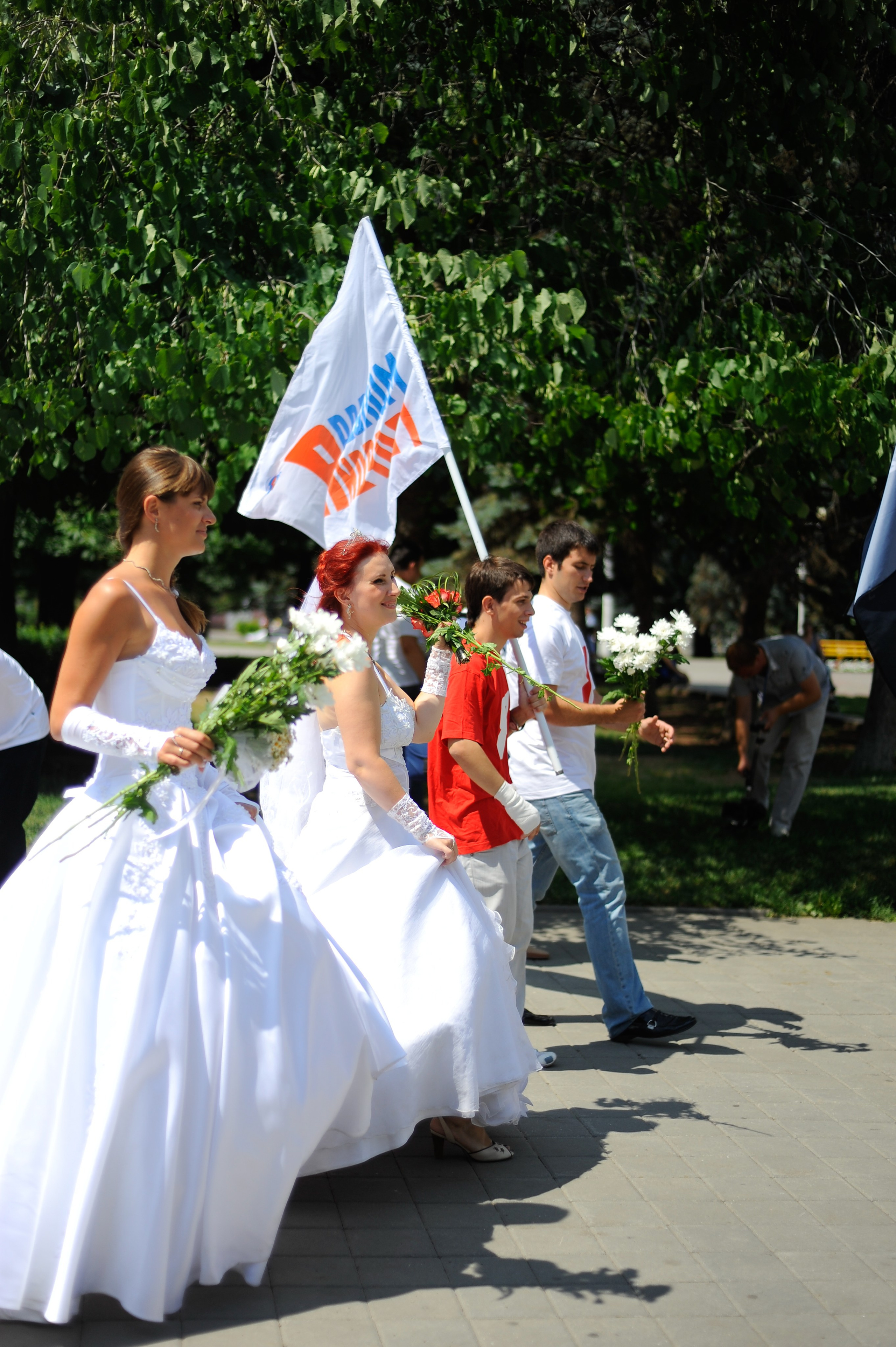 Городской Парад Невест. Максим Матвийченко и Виктория Басова профессионалы своего дела