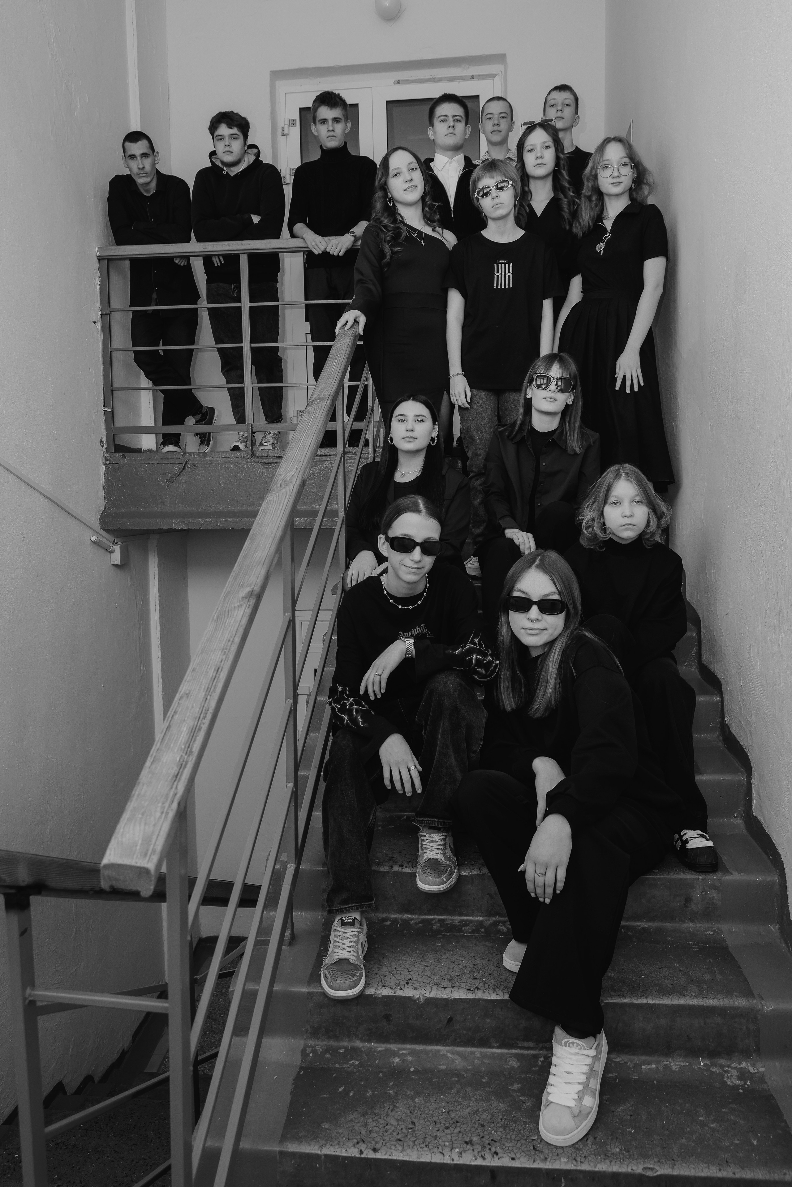 Школьники. Мультифотограф Динара Ахмедзянова