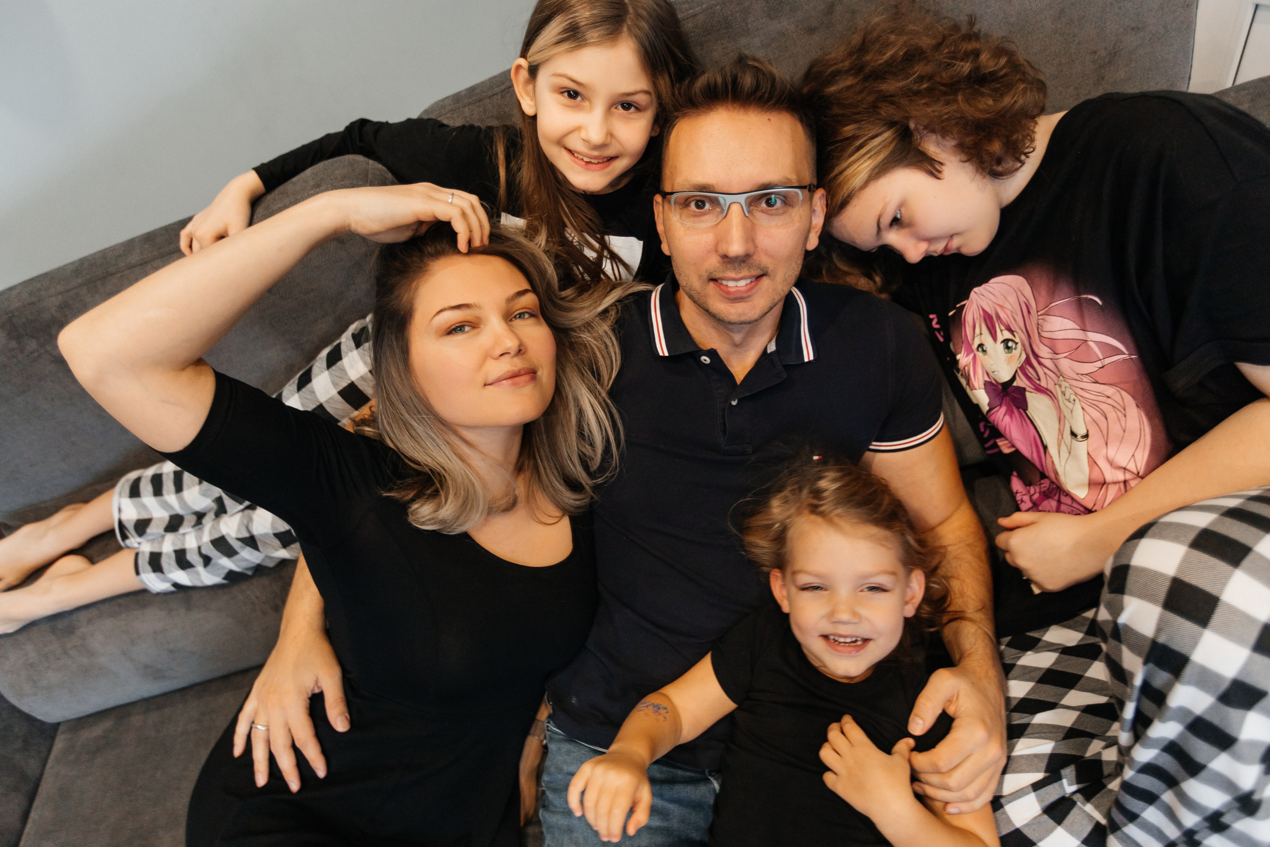 Игорь, Лера, Миля, Ксюша и Аня. Фотограф Таганрог Любимая Надя