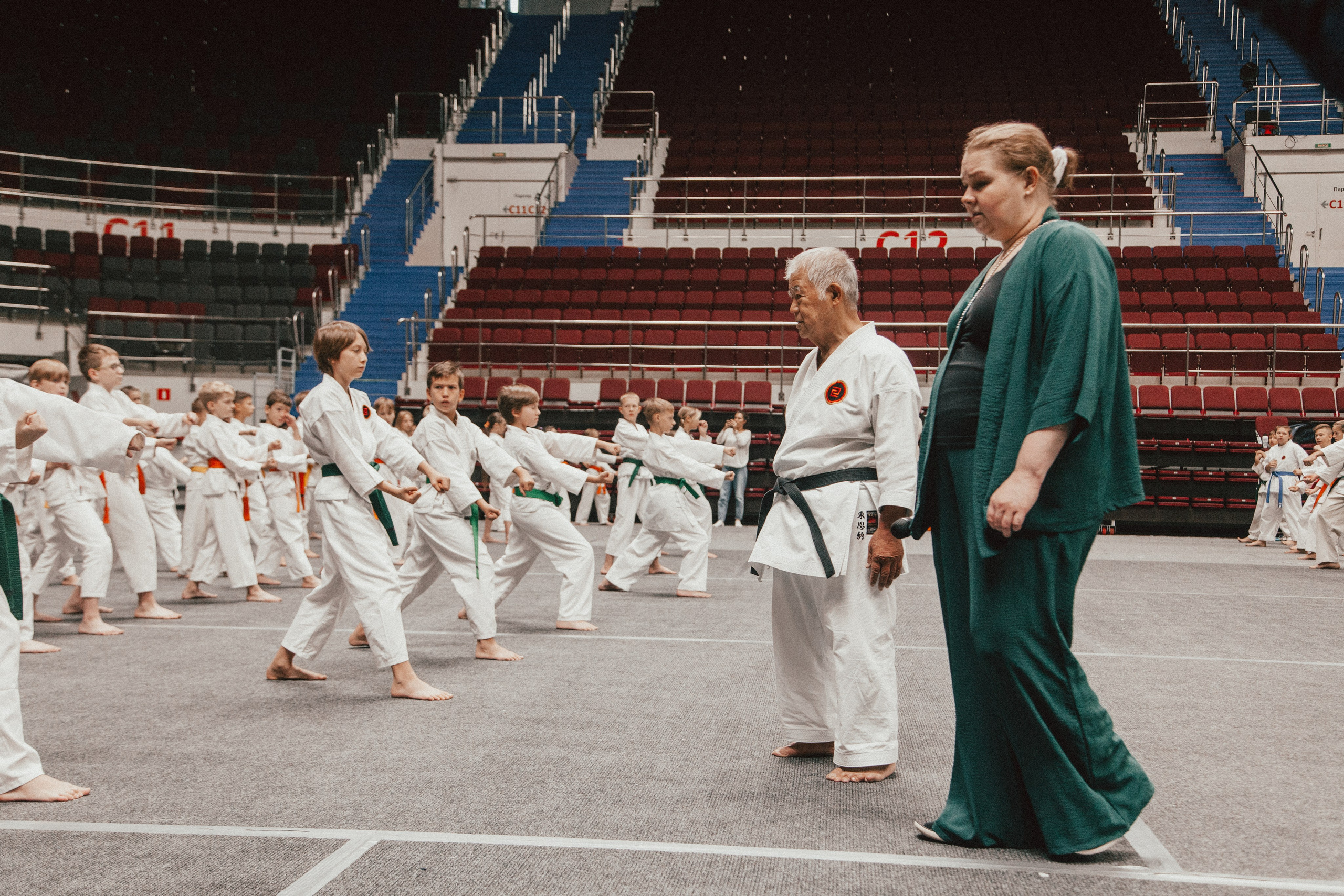 Международный сбор по каратэ в СКК «Сибур Арена». Репортажный фотограф во Всеволожске и Санкт-Петербурге Владимир Капустин