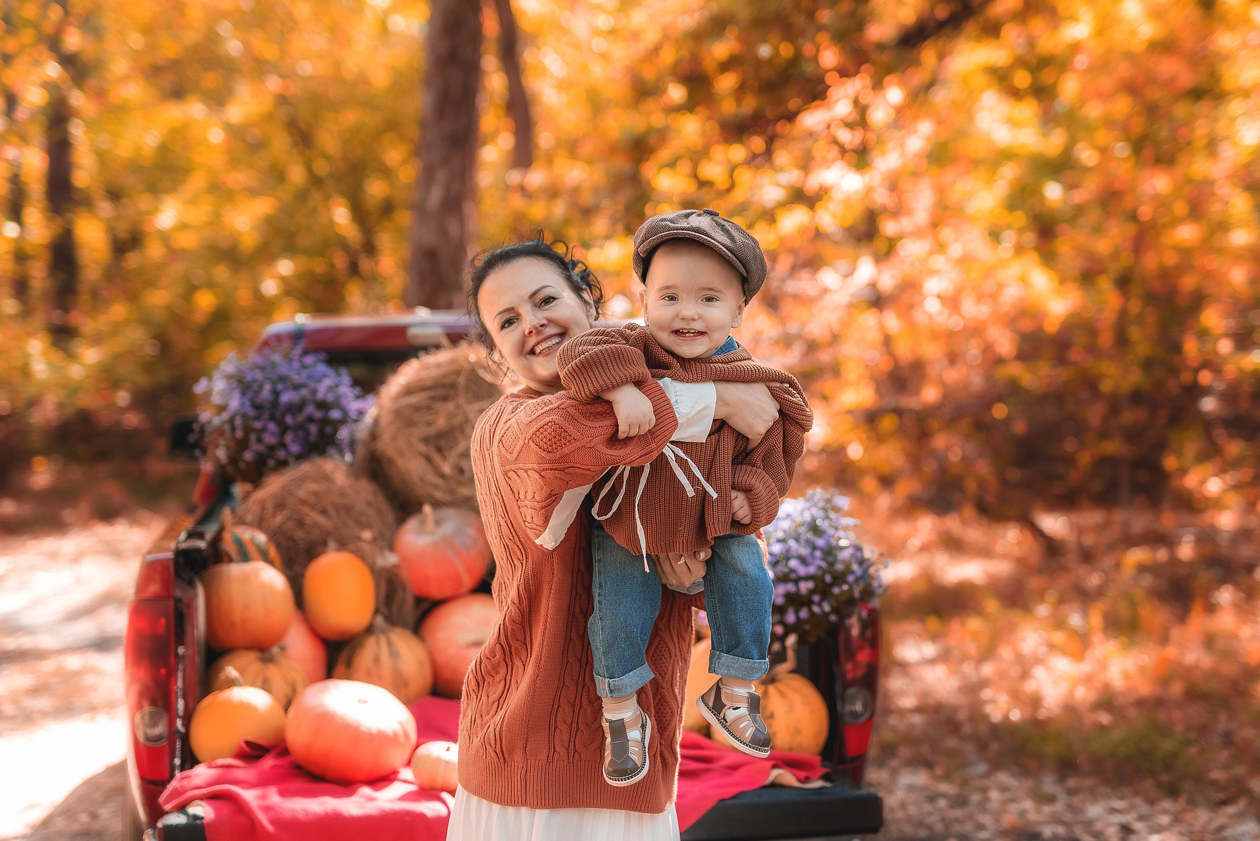 Осеняя фотосессия. Семейный, детский фотограф в Воронеже Анна Никитина