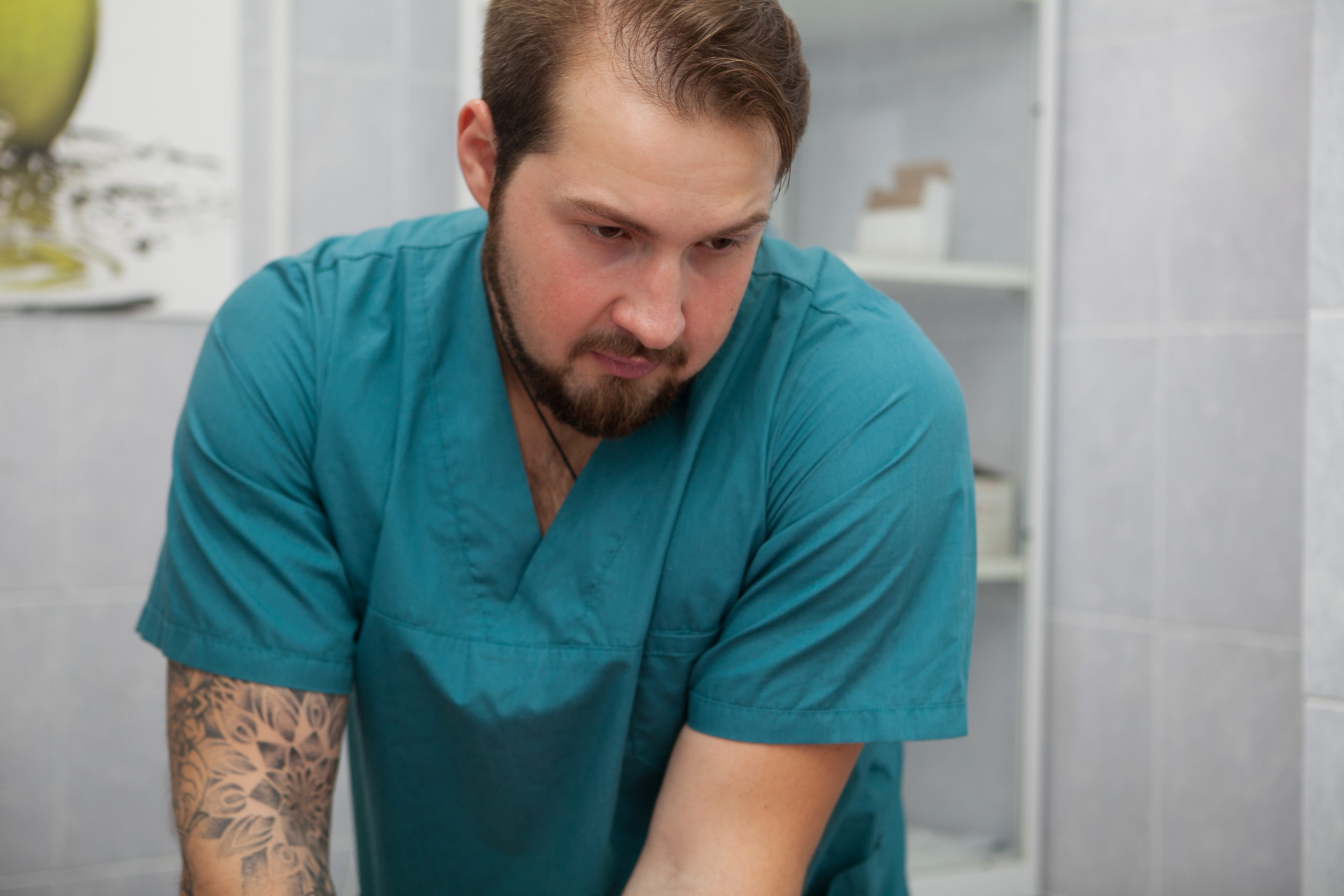 Массаж. Фотограф Дарья Локотко в Красноярске