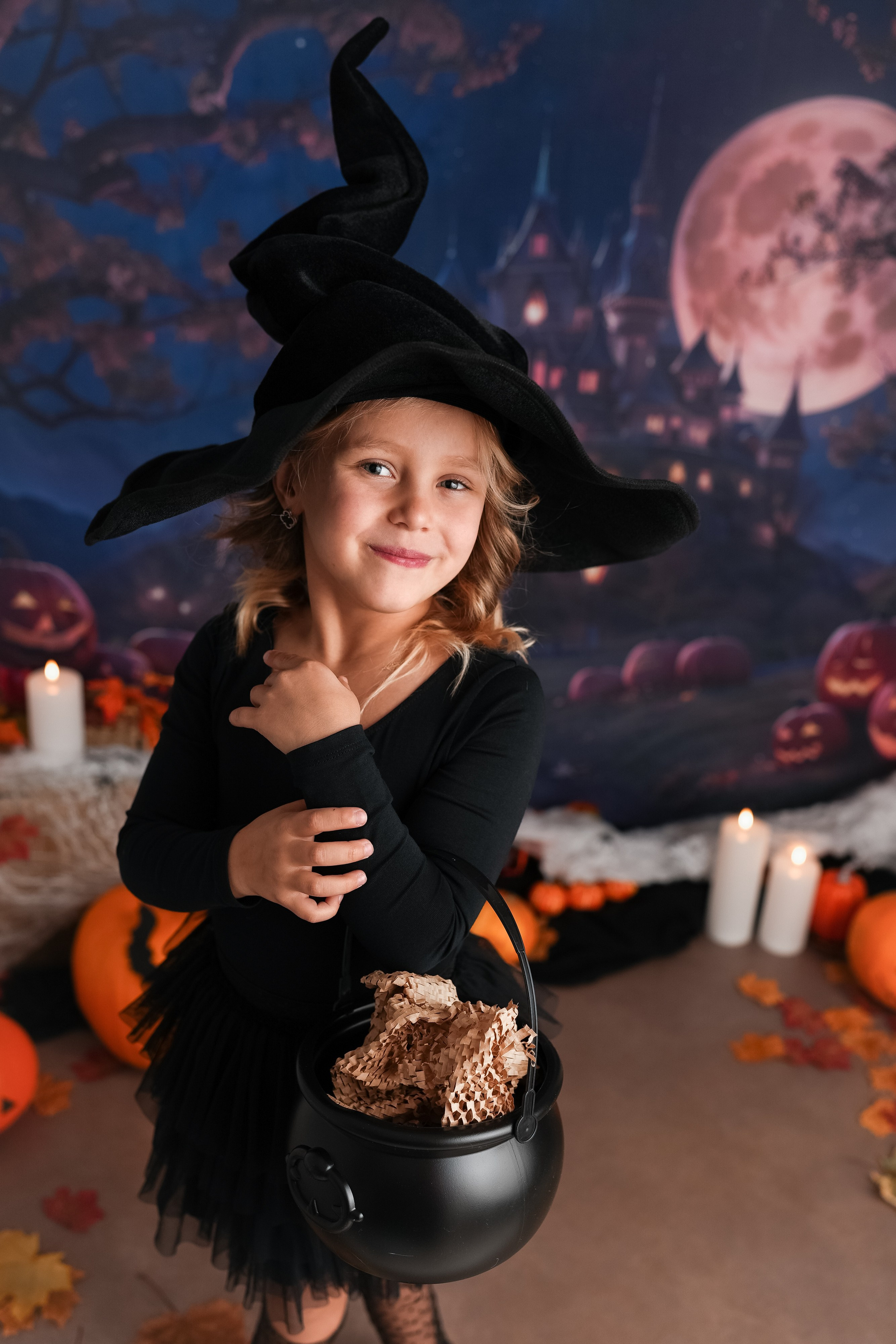 Проект Хэллоуин. Фотограф новорожденных и детский фотограф в Екатеринбурге Ксени