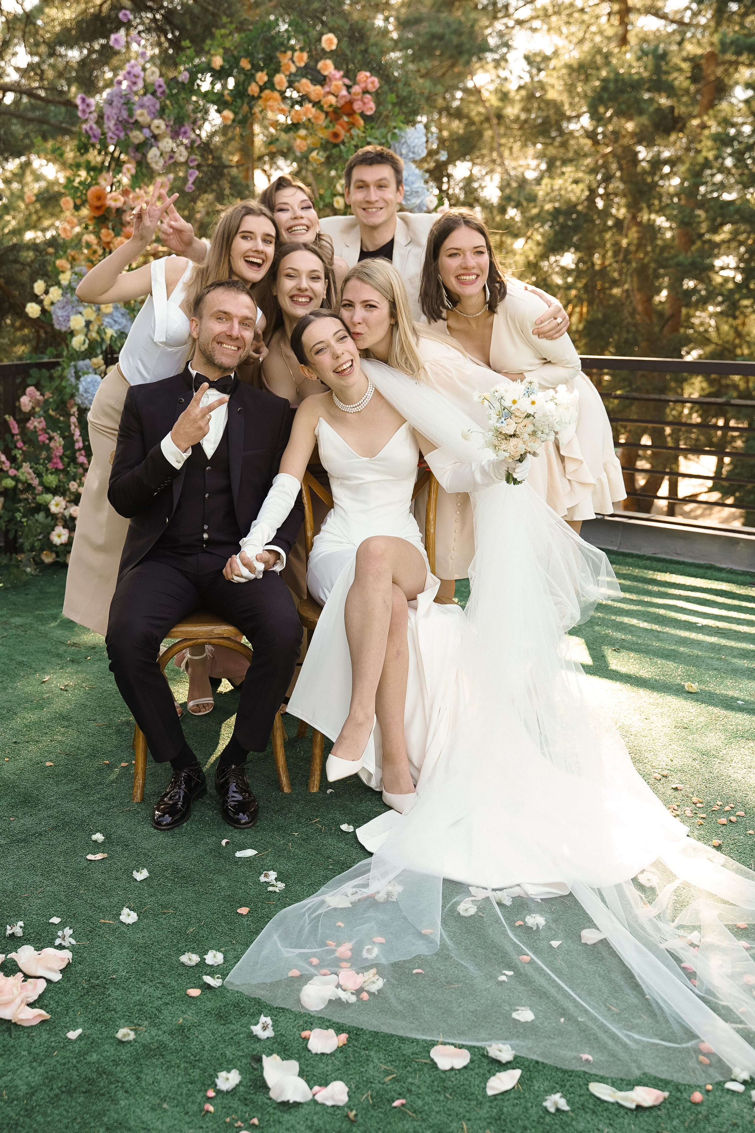 Свадьба на заливе в атлантисе. Свадебный фотограф организатор в Санкт-Петербурге Ассоль Опарина