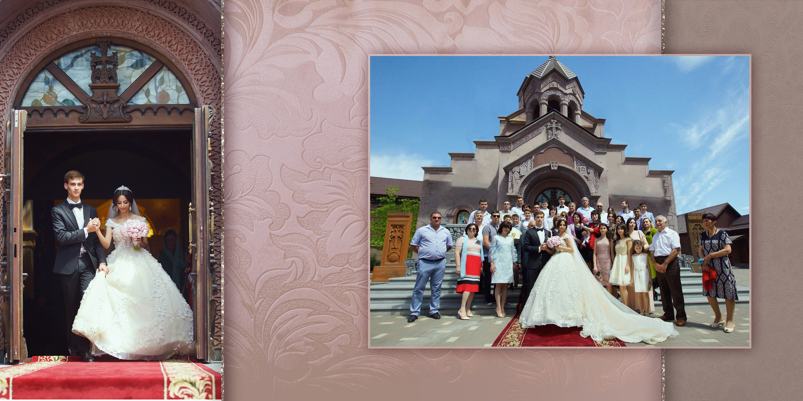 Свадебная фотокнига. Фотограф Кирсанова Наталия. Фотохудожник Наталия Кирсанова