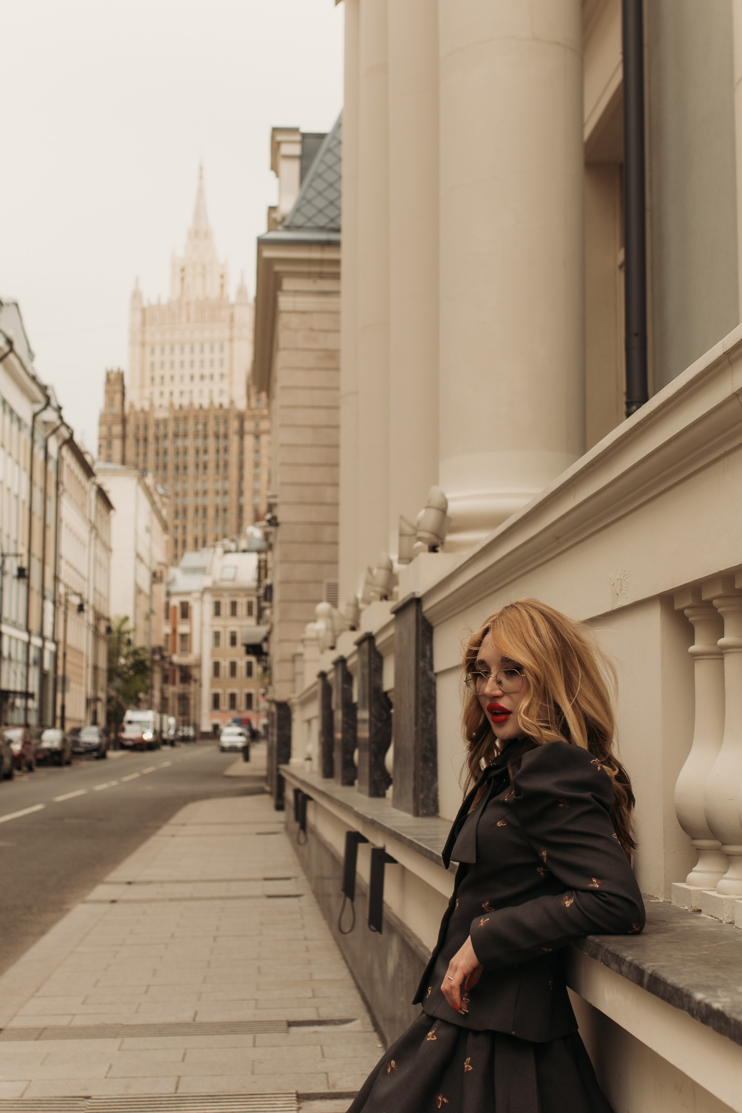 Красные губы и пасмурная Москва. Семейный и свадебный фотограф в Москве и Зеленограде Марина Малярова