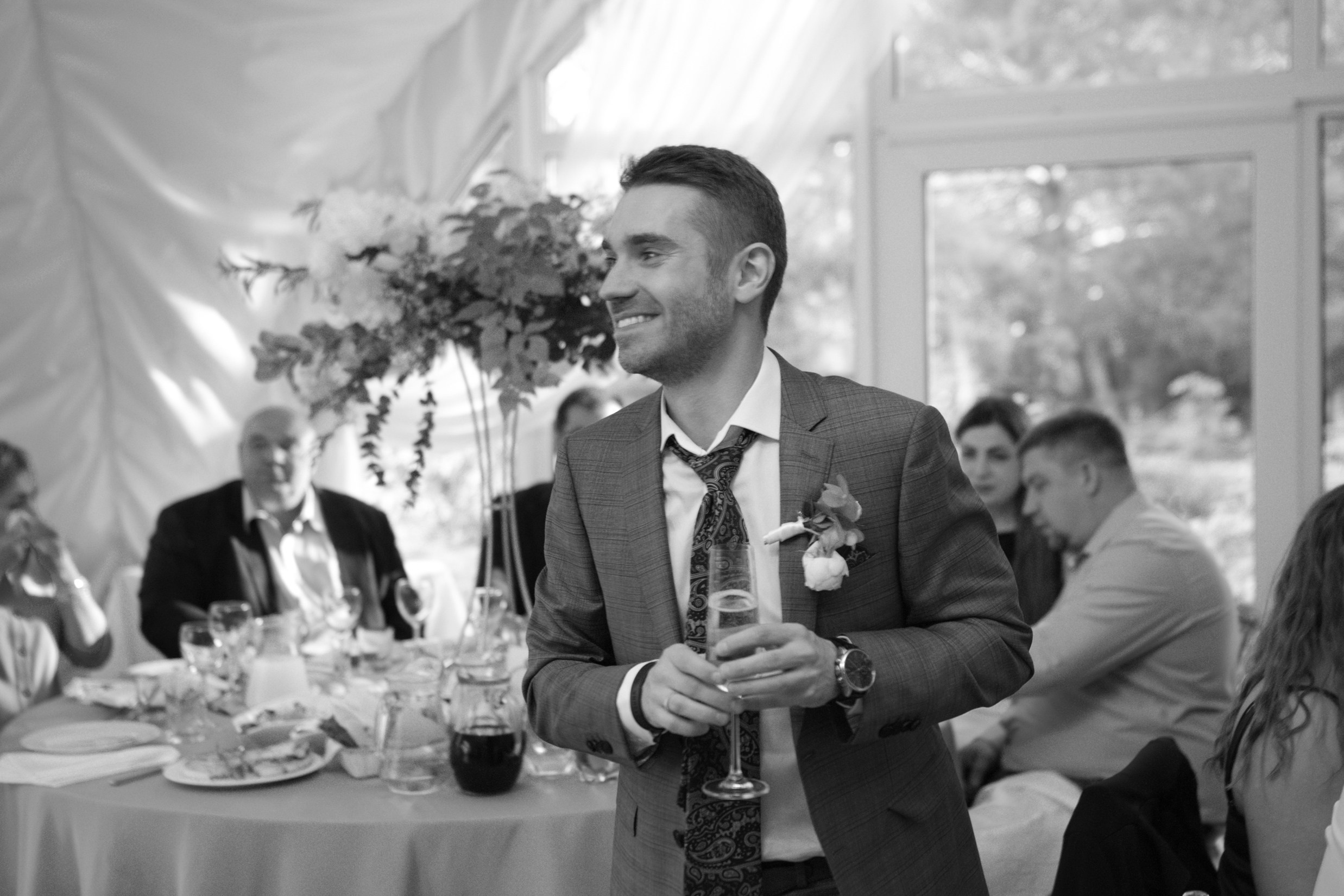 Свадьба с гостями. Свадебный и портретный фотограф Москва