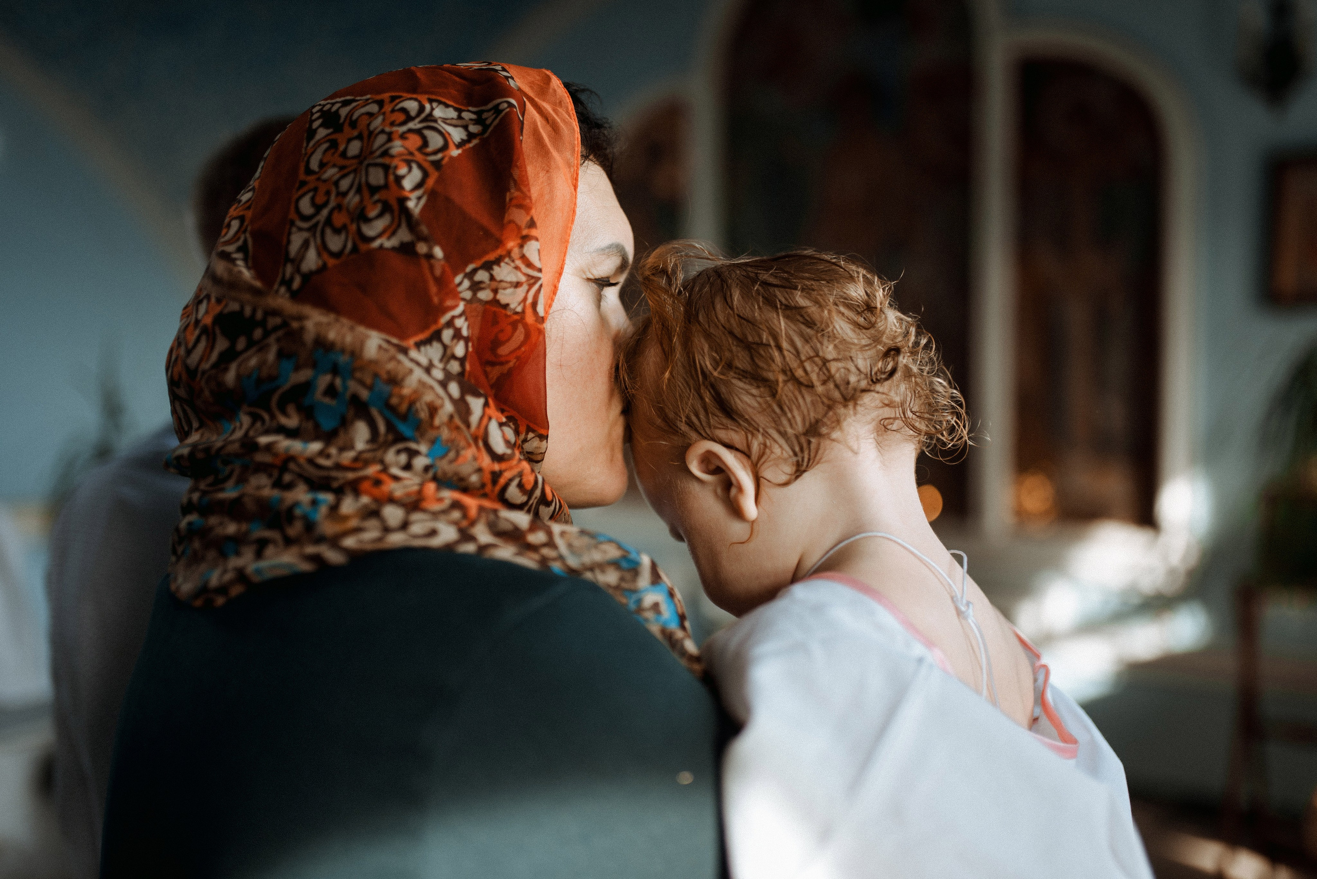 Крещение Софии. Семейный документальный фотограф в Волгограде Мариэта Додина