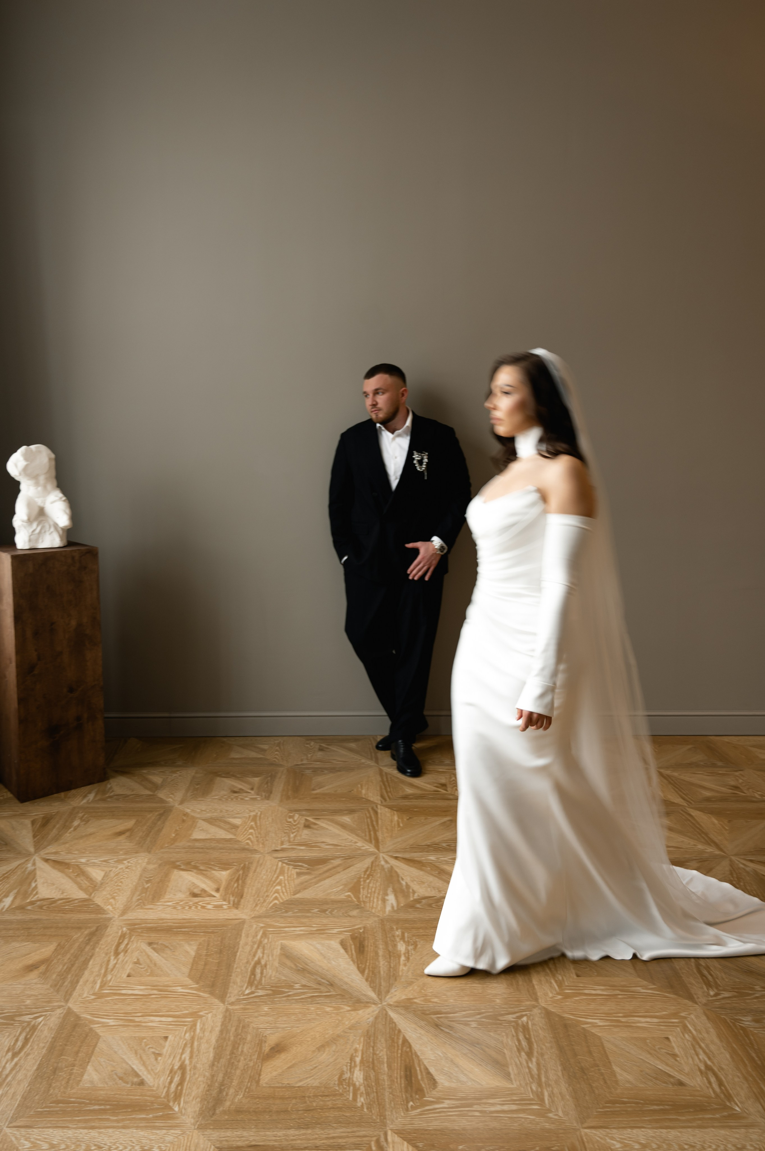 Свадебная фотосессия в студии. Свадебный и семейный фотограф в Краснодаре Алина Мельник