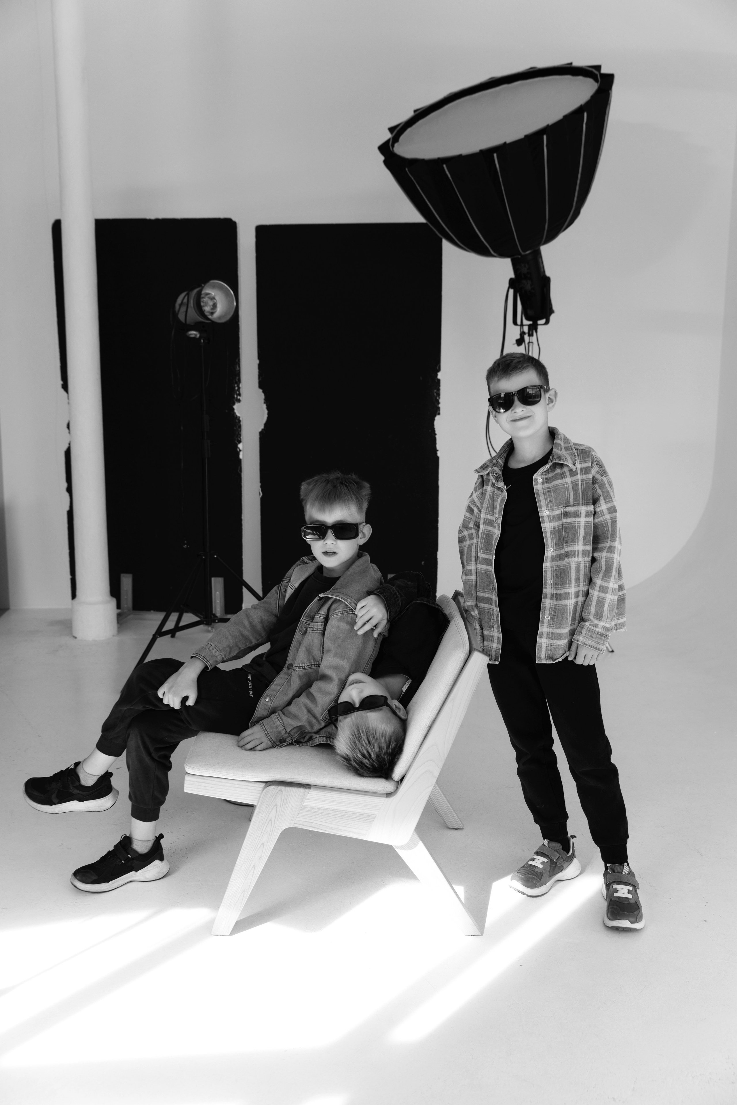 Съемка двойняшек в студии. Да еще и плюс один!. Фотограф новорожденных, детский фотограф  Москва.Семейная съемка Москва. Семенова Анна