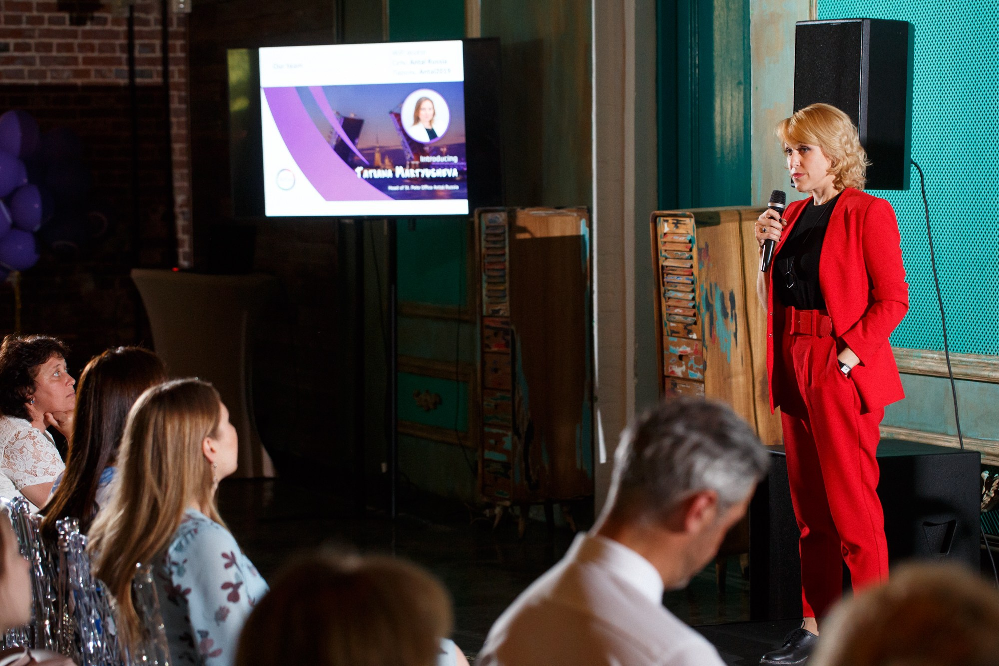 Конференция Antal Russiа. Рабочая сторона — бизнес портрет и репортаж в Санкт-Петербурге