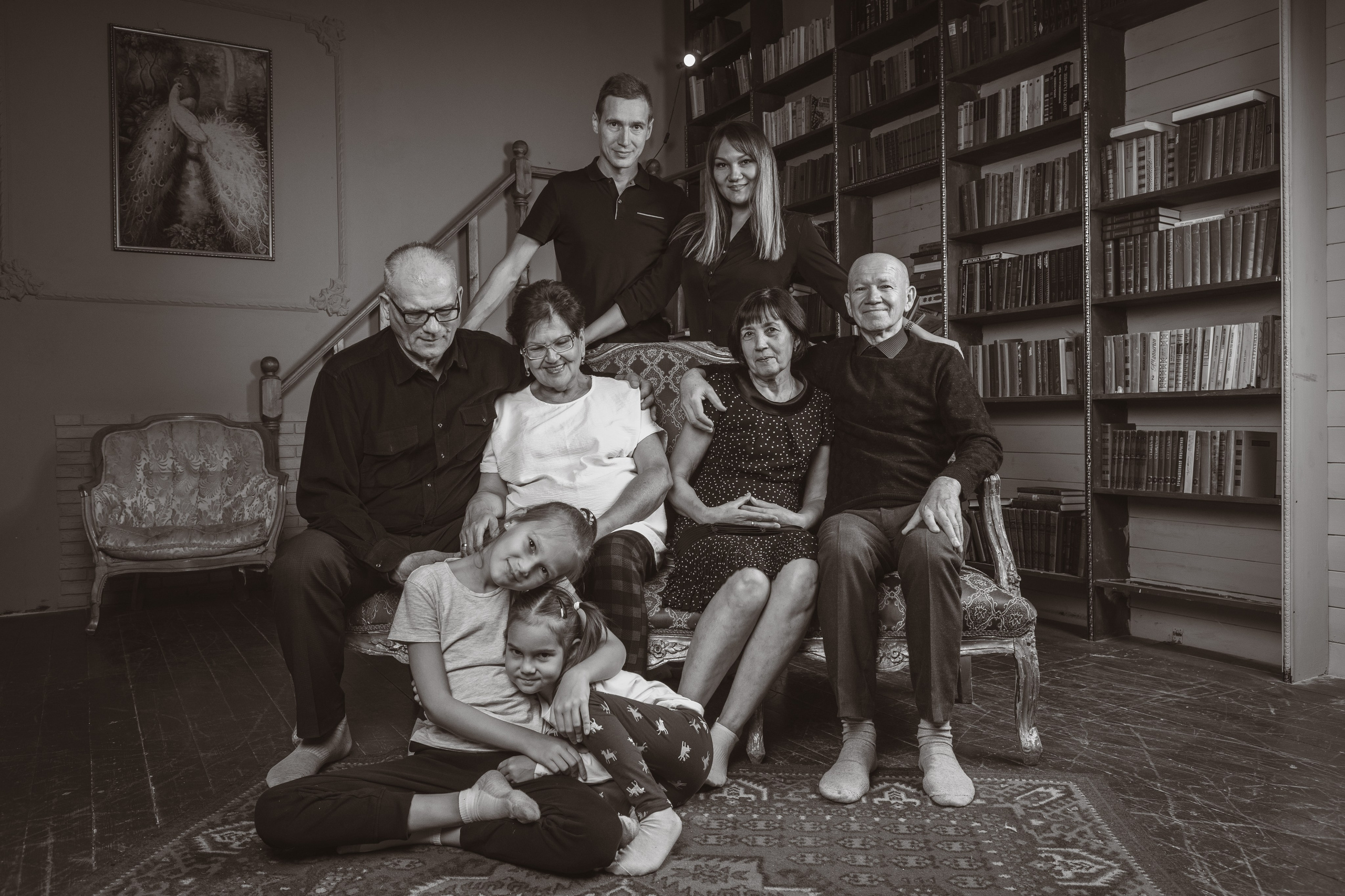 Фотосессия для большой семьи. Фотограф в Казани Кристина Цыганова