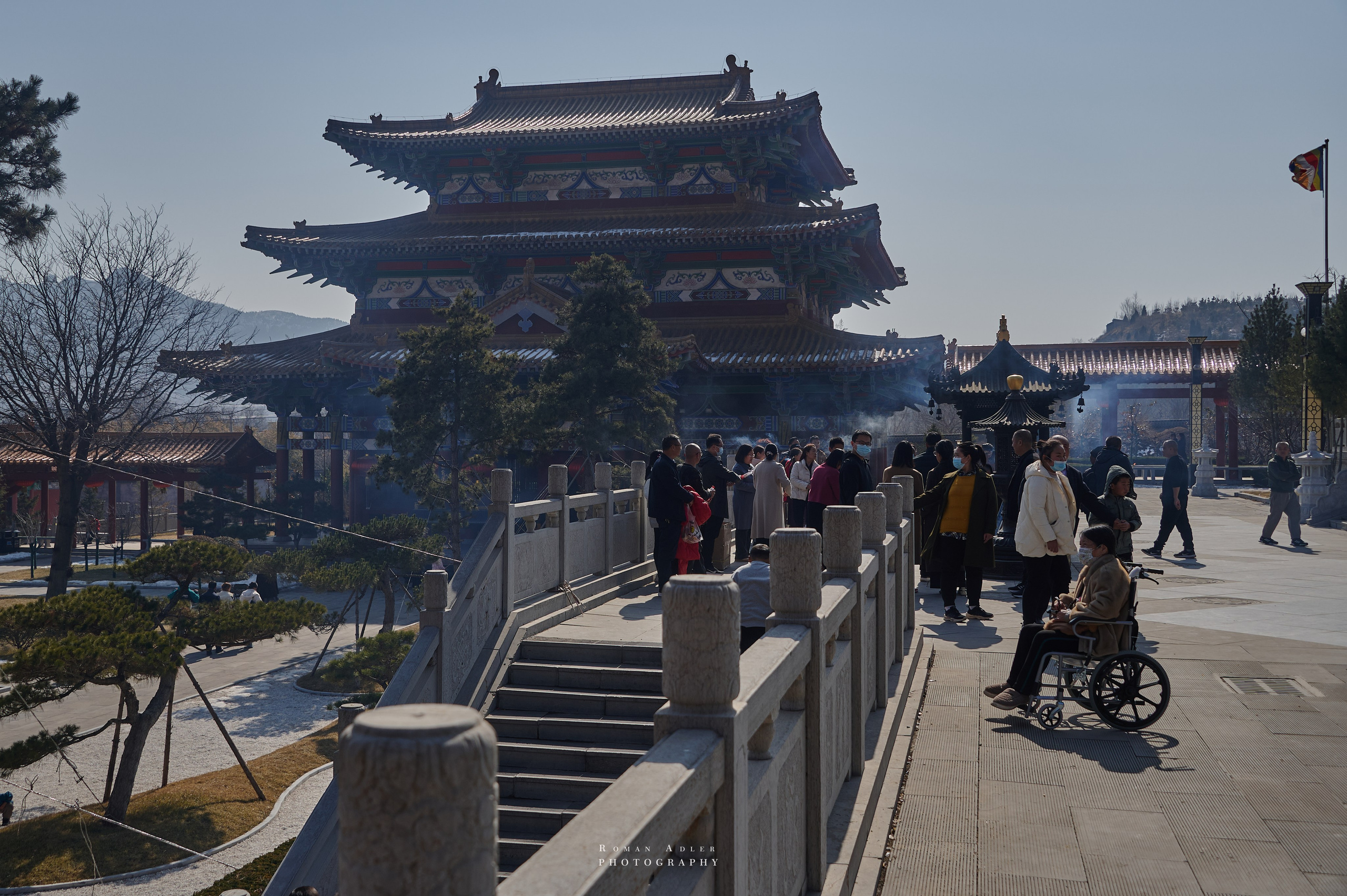 Храм Гуанфу (Процветания). Цинчжоу. Фотограф Роман Адлер