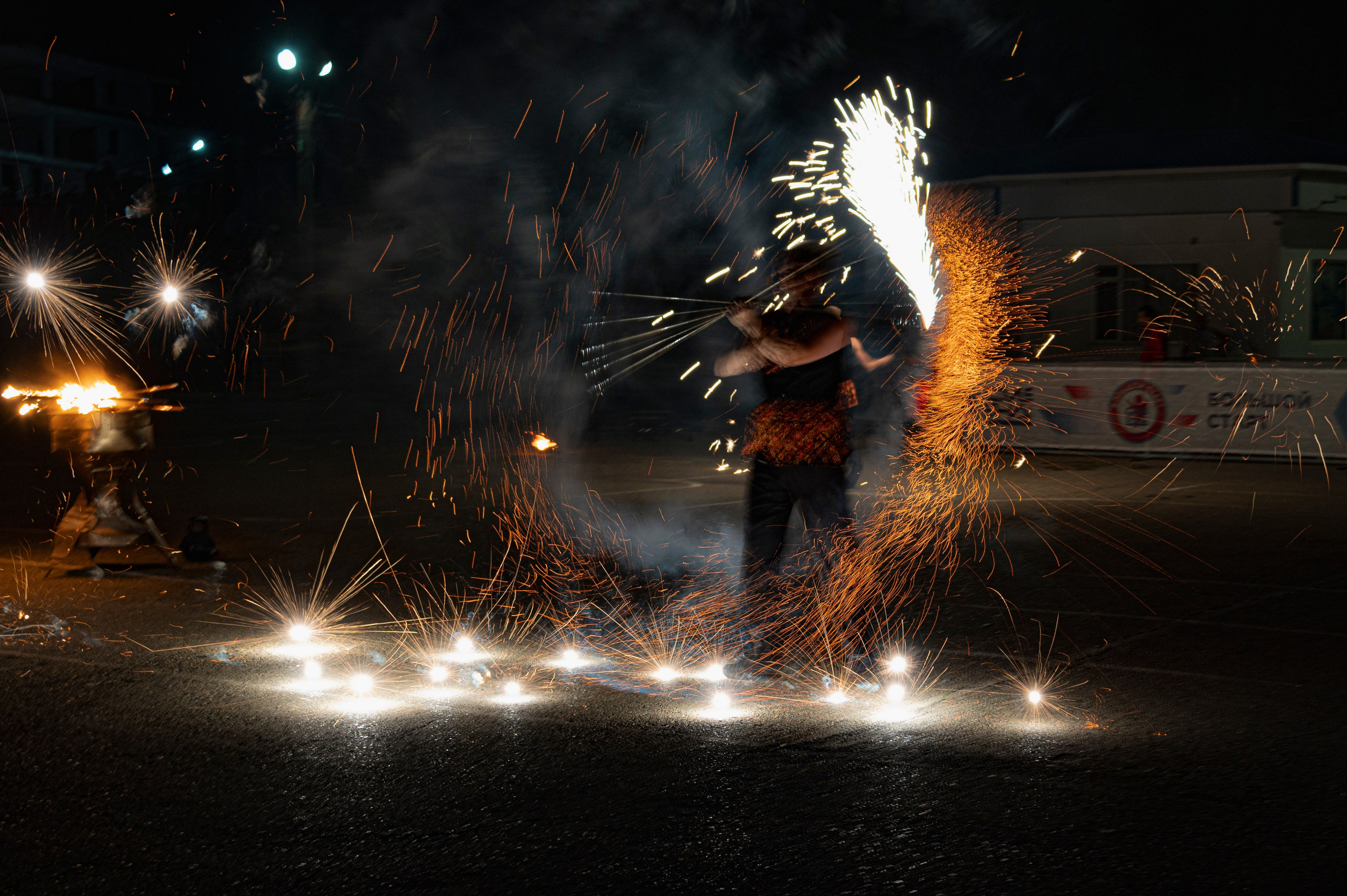 Файершоу. Фотограф Роман Адлер