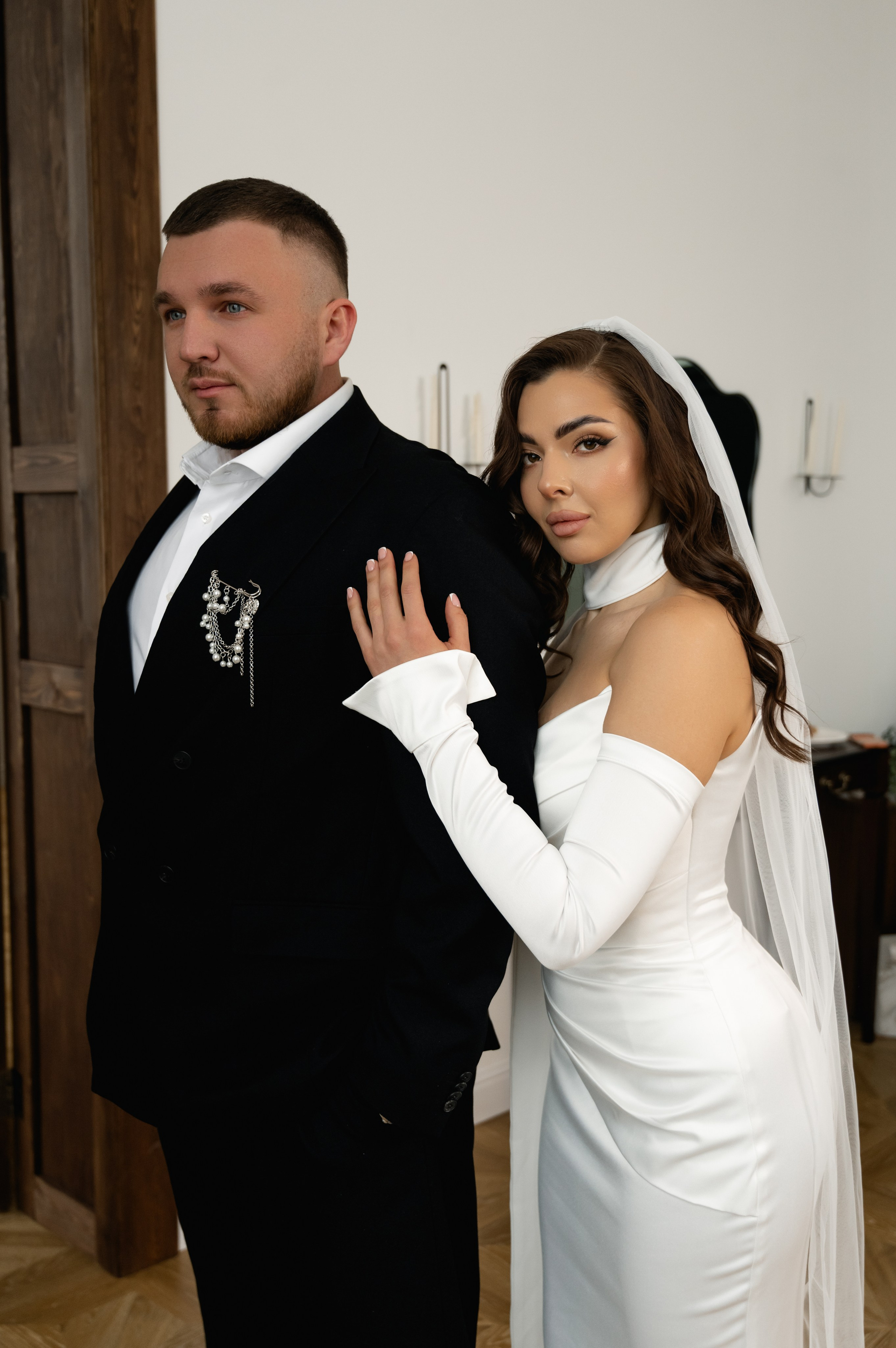 Свадебная фотосессия в студии. Свадебный и семейный фотограф в Краснодаре Алина Мельник