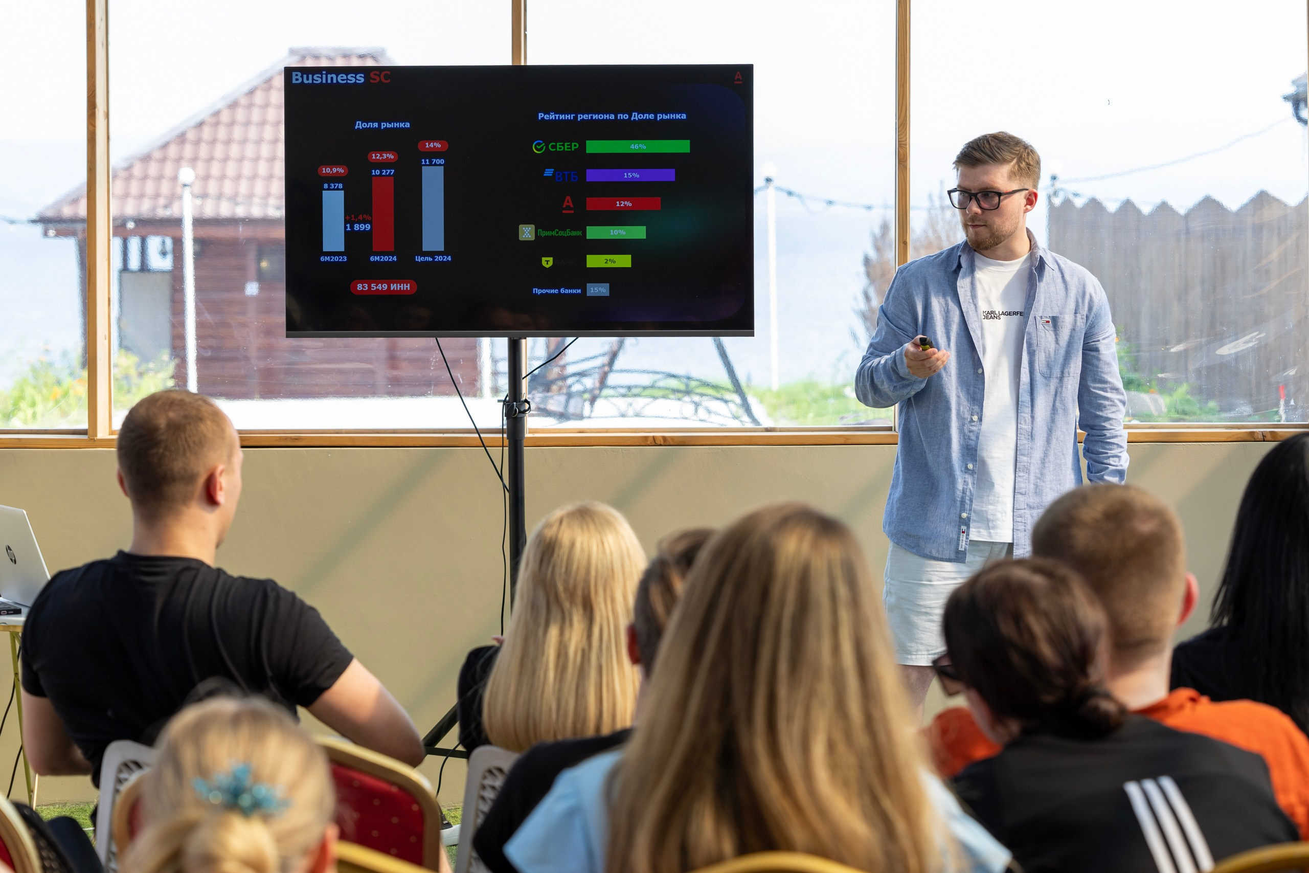 Корпоратив Альфа-Банк. Репортажный и портретный фотограф в Владивостоке