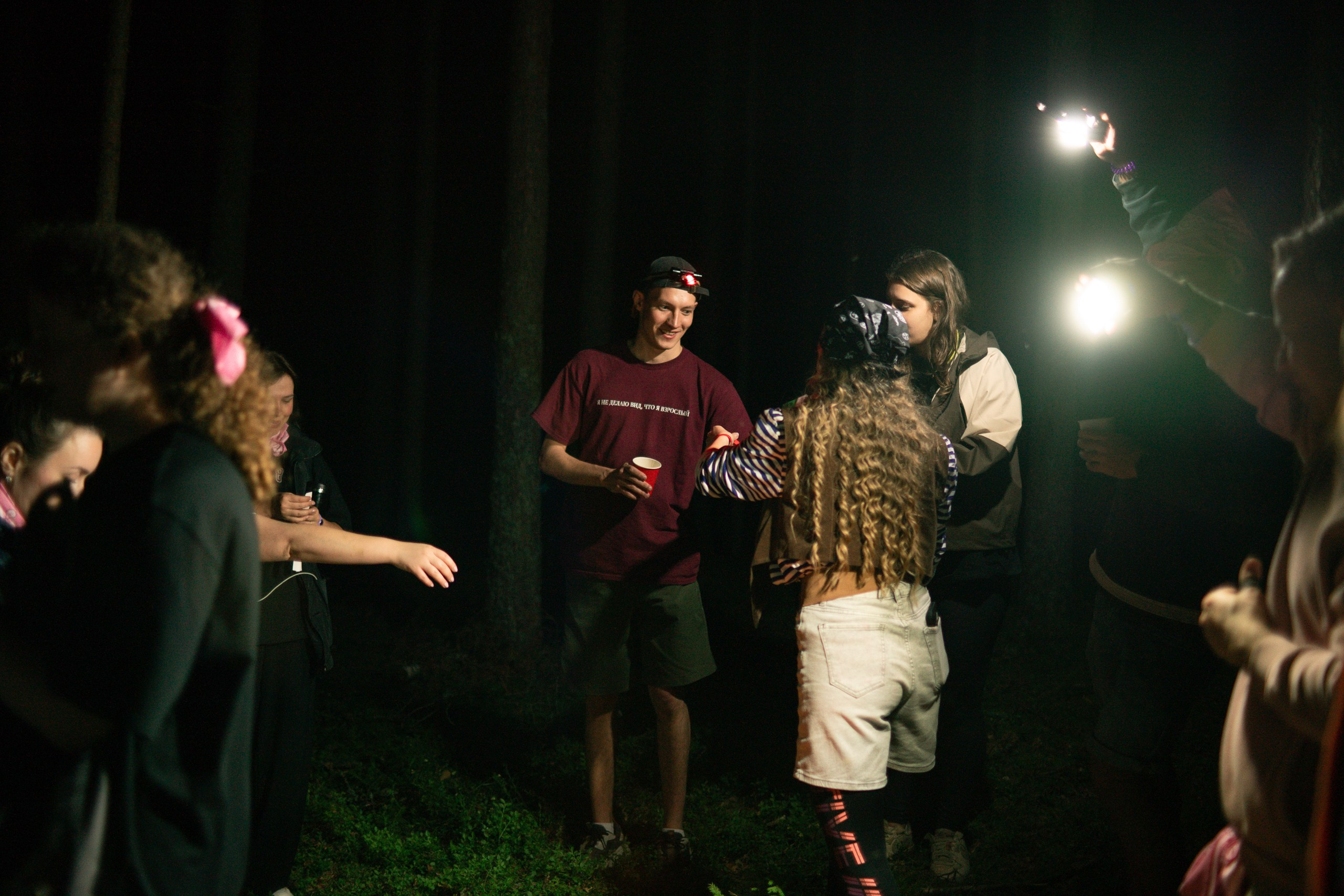 Лагерь пиратов для взрослых на острове на Волге. Фотограф Сергей Красильников