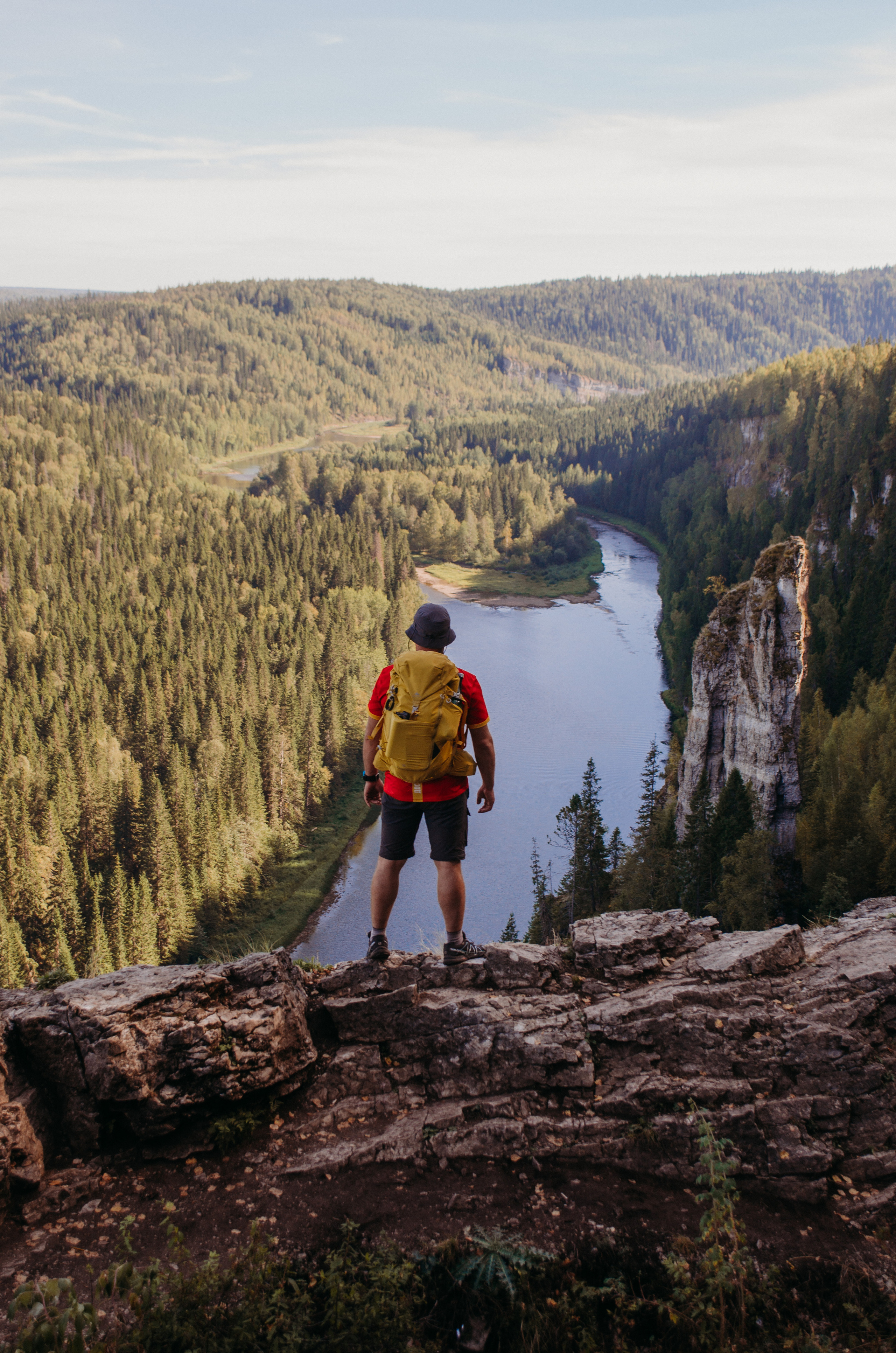 Усьвинские столбы. 27 август, 2022. Семейный фотограф в Екатеринбурге Всеволод и Марина Пономаревы