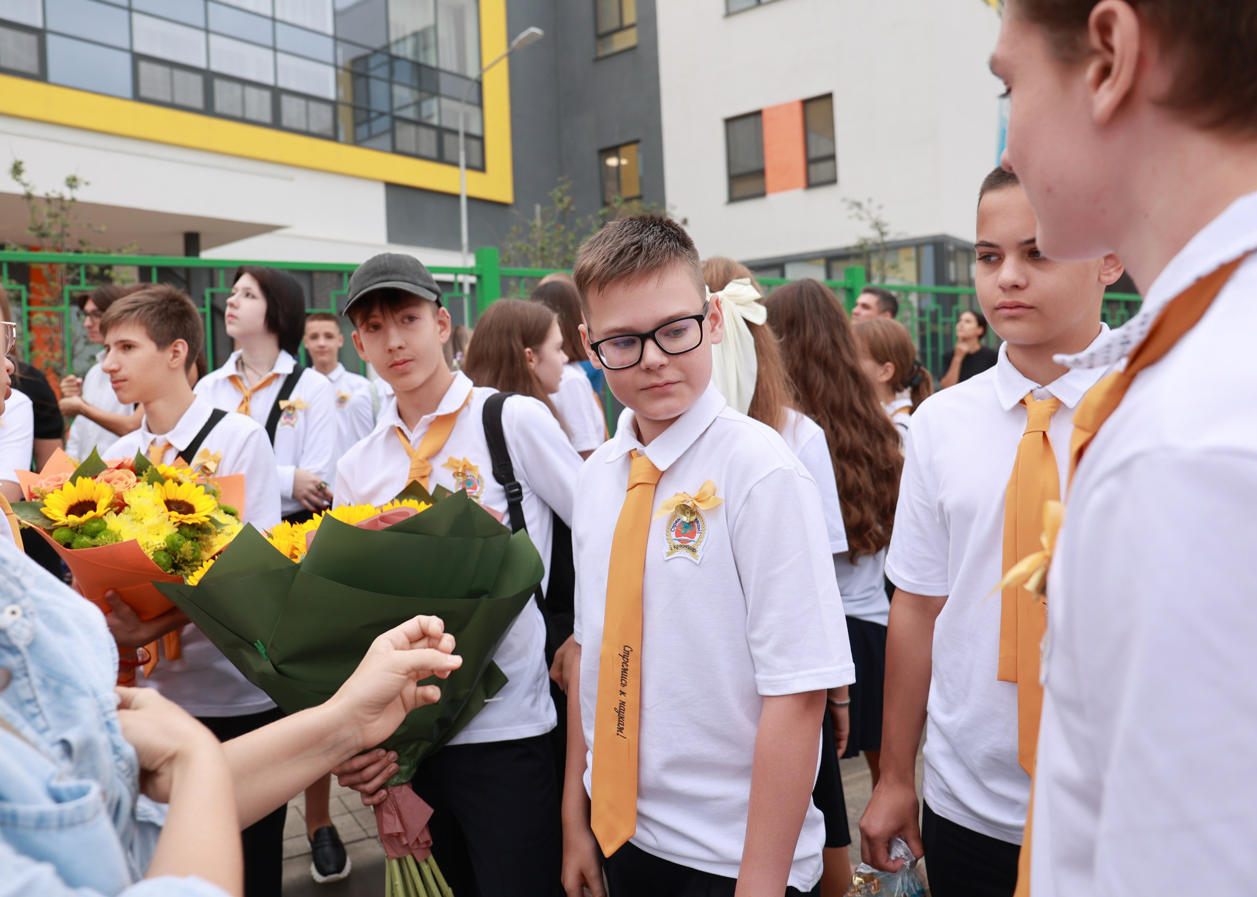 1 сентября (23 гимназия). Детский семейный фотограф Краснодар