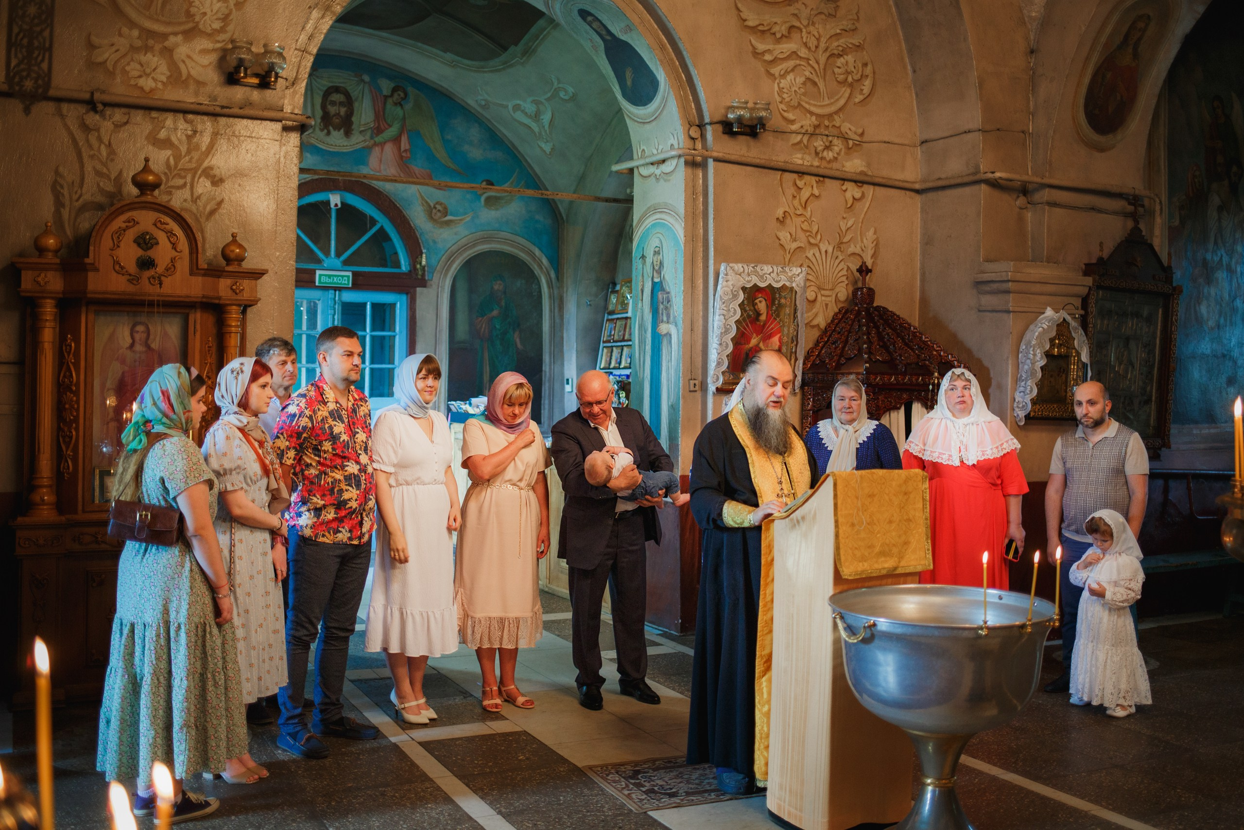 Таинство крещения венчания